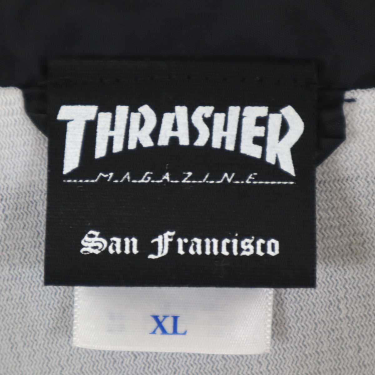 THRASHER スラッシャー コーチジャケット XL ブラック メンズ