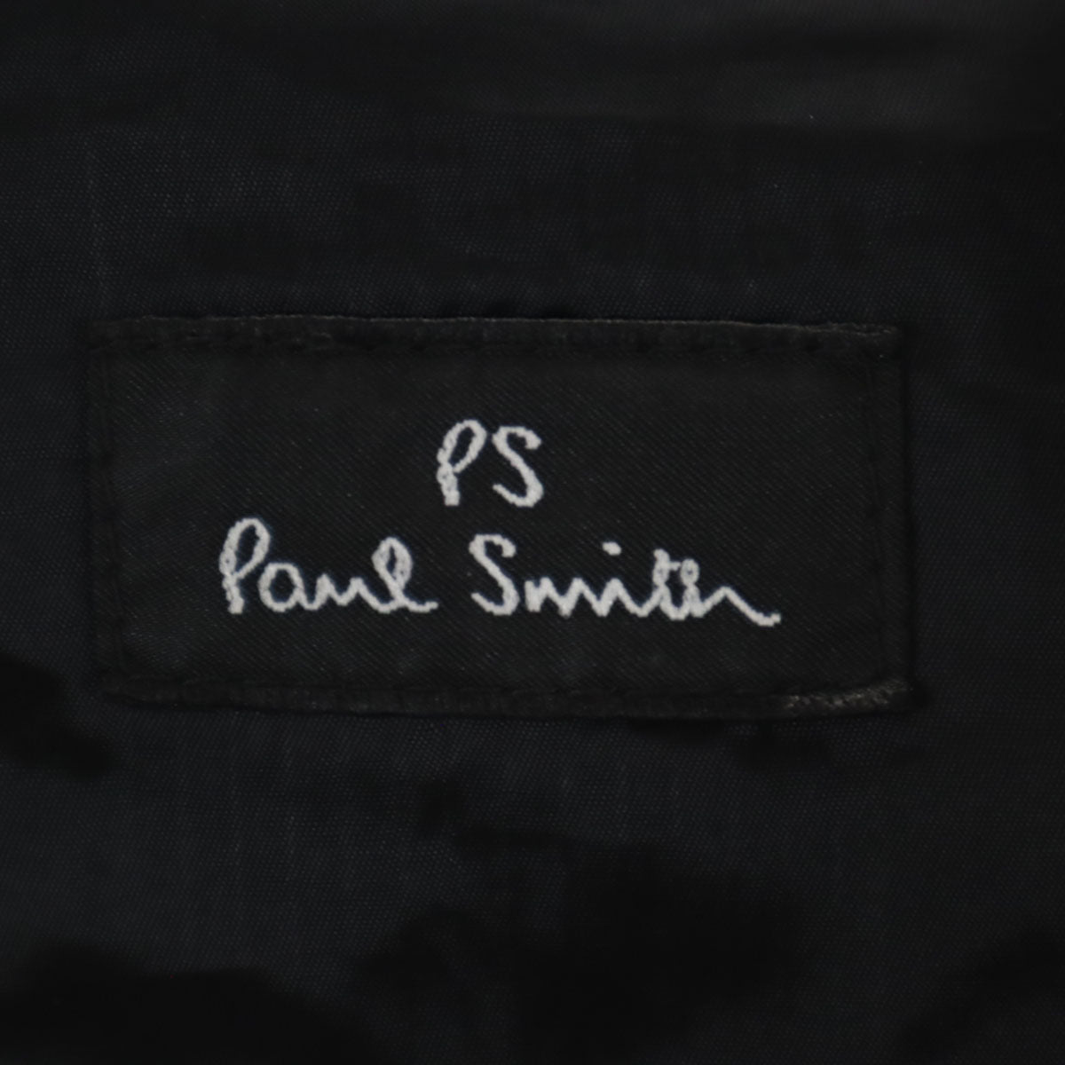 PS Paul Smith ピーエスポールスミス 日本製 長袖 ミリタリーシャツ M オリーブ系 メンズ
