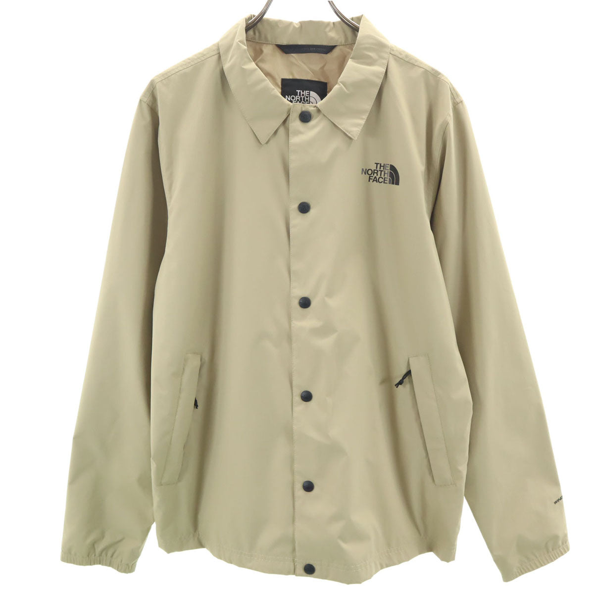 THE NORTH FACE ノースフェイス バックロゴ コーチジャケット M ベージュ NF0A2VFS アウトドア メンズ