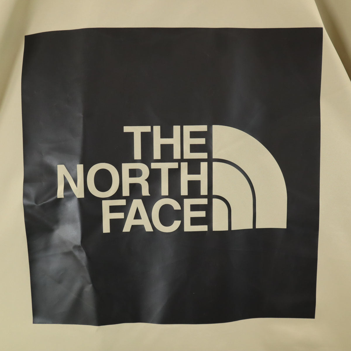 THE NORTH FACE ノースフェイス バックロゴ コーチジャケット M ベージュ NF0A2VFS アウトドア メンズ