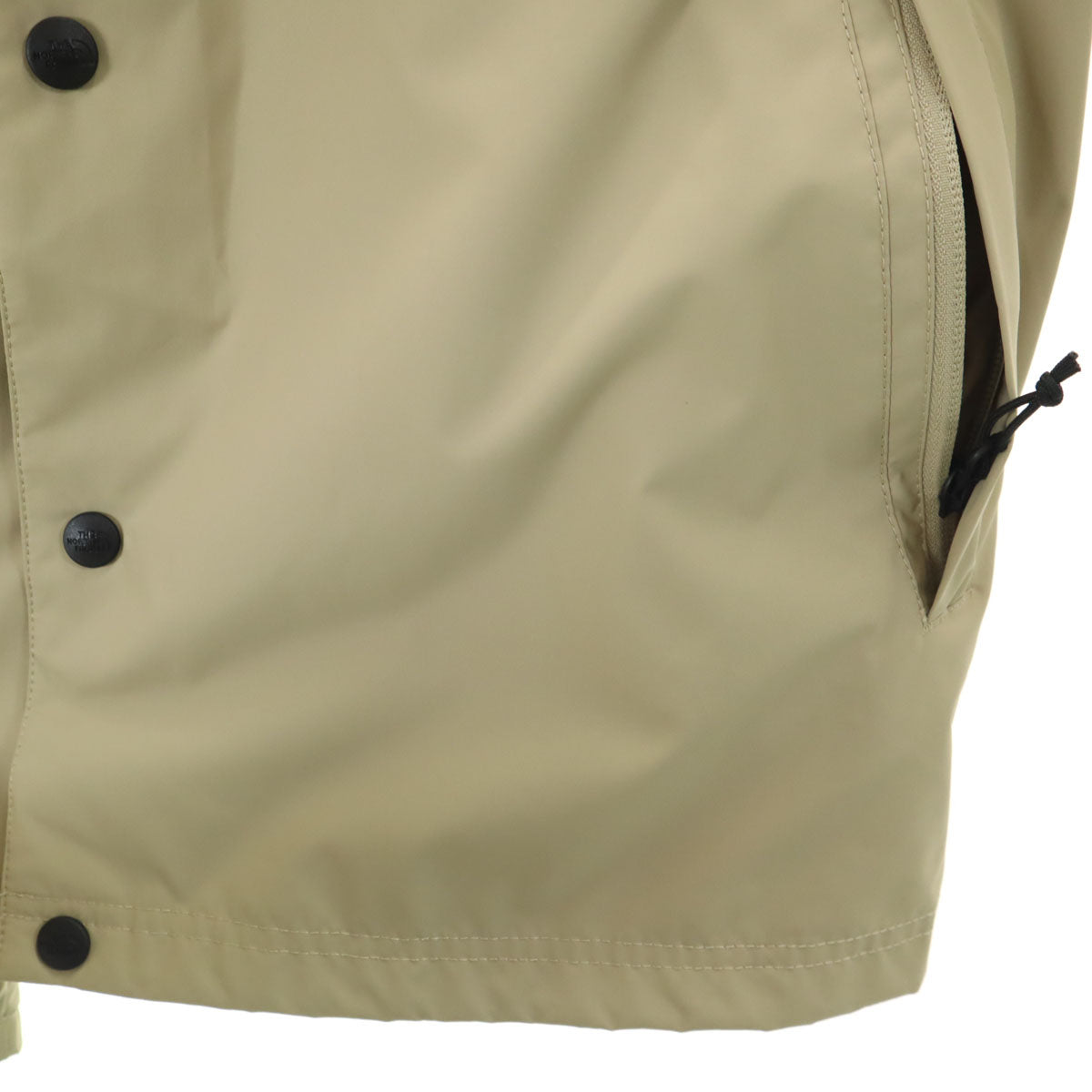 THE NORTH FACE ノースフェイス バックロゴ コーチジャケット M ベージュ NF0A2VFS アウトドア メンズ