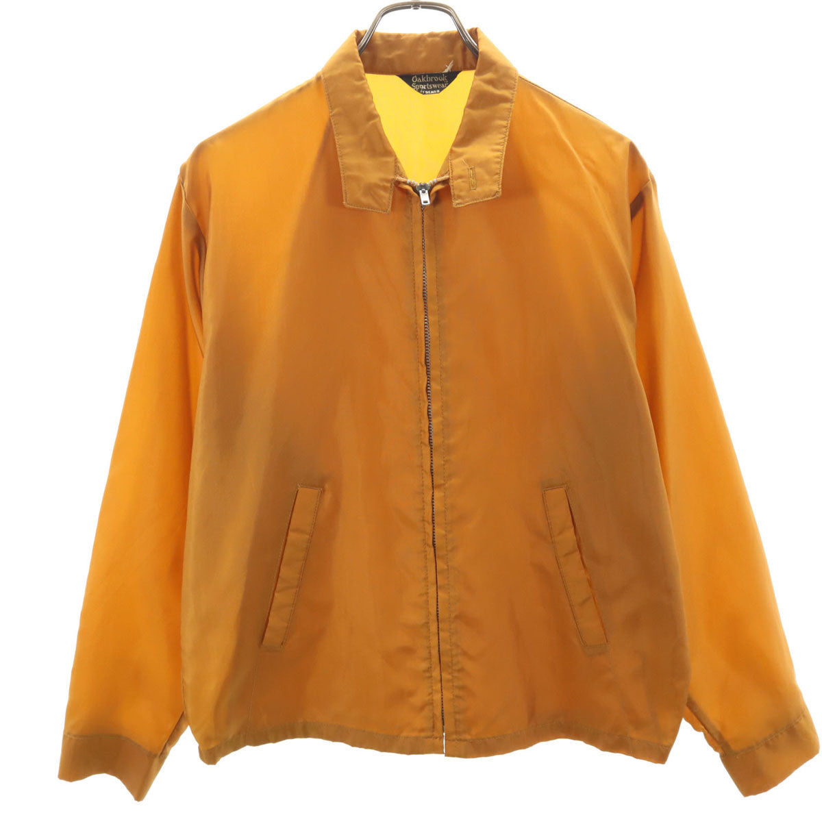 Sears シアーズ 70s ヴィンテージ スウィングトップ ジップジャケット キャメル メンズ