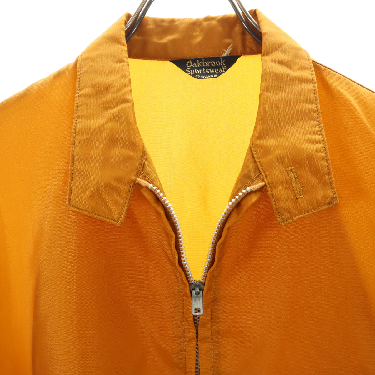 Sears シアーズ 70s ヴィンテージ スウィングトップ ジップジャケット キャメル メンズ