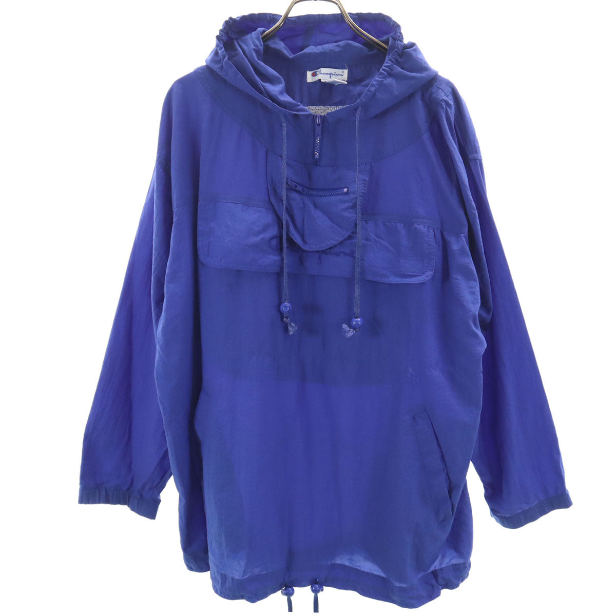 Champion チャンピオン 90s オールド アノラックパーカー M ブルー プルオーバー メンズ