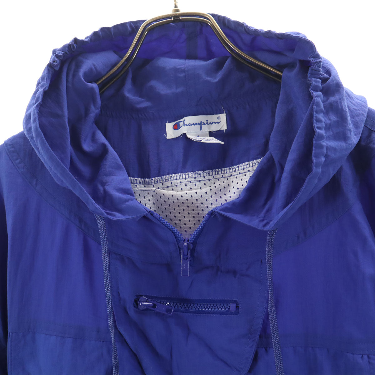 Champion チャンピオン 90s オールド アノラックパーカー M ブルー プルオーバー メンズ