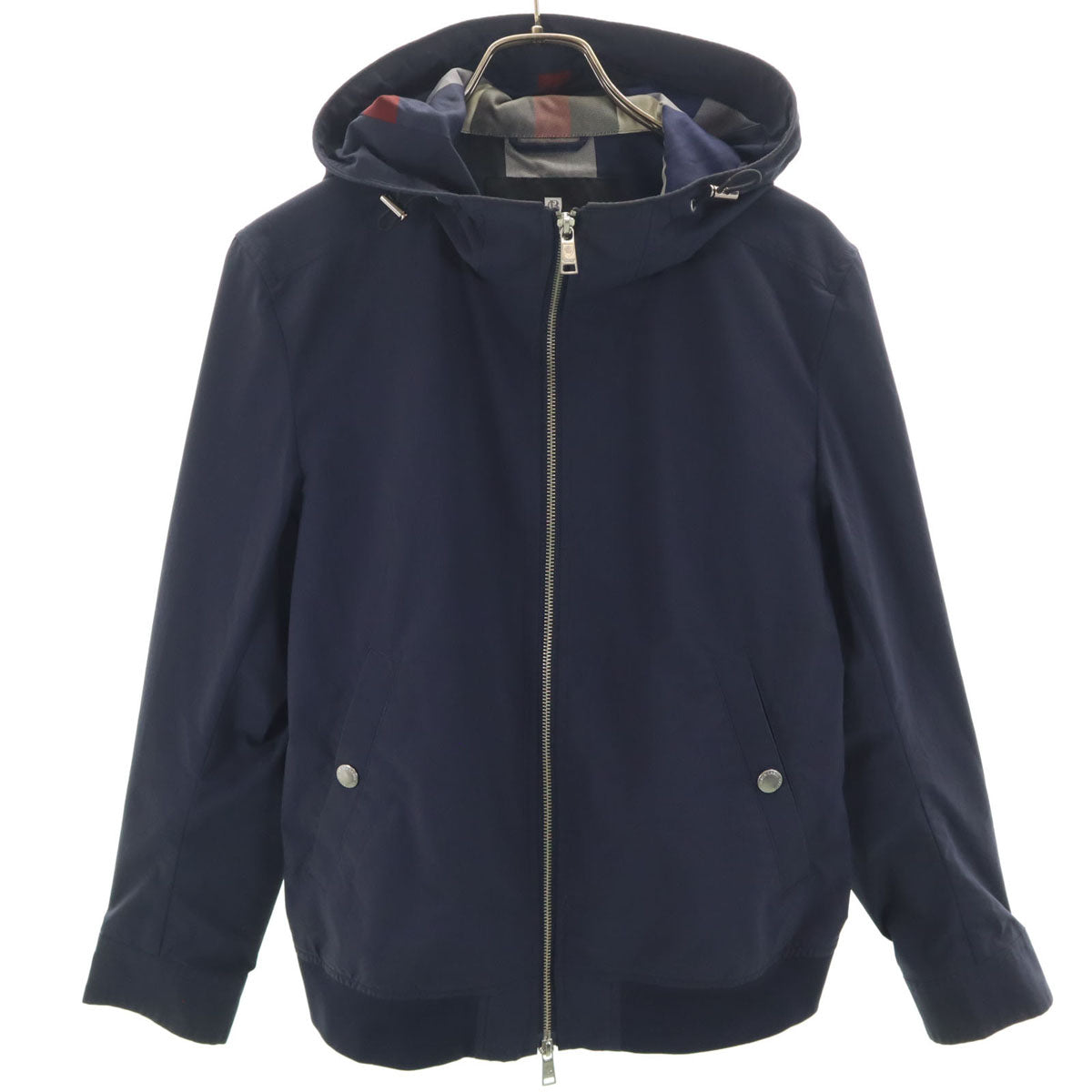BLACK LABEL CRESTBRIDGE ブラックレーベルクレストブリッジ フードジャケット M ネイビー メンズ