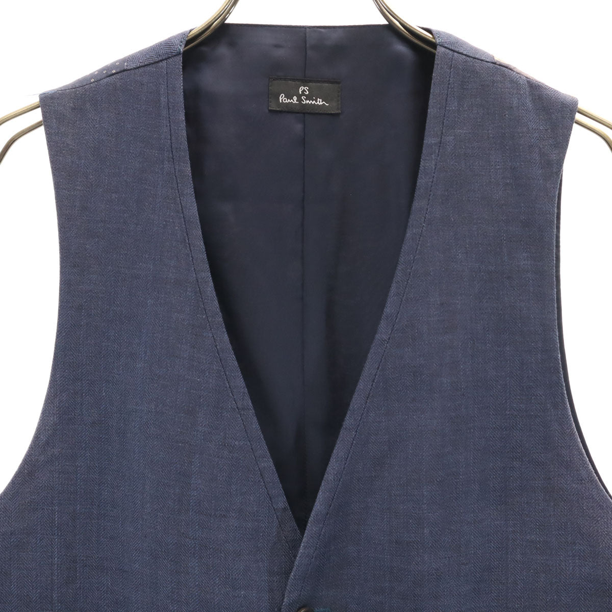 PS Paul Smith ピーエスポールスミス ジレベスト L ネイビー メンズ