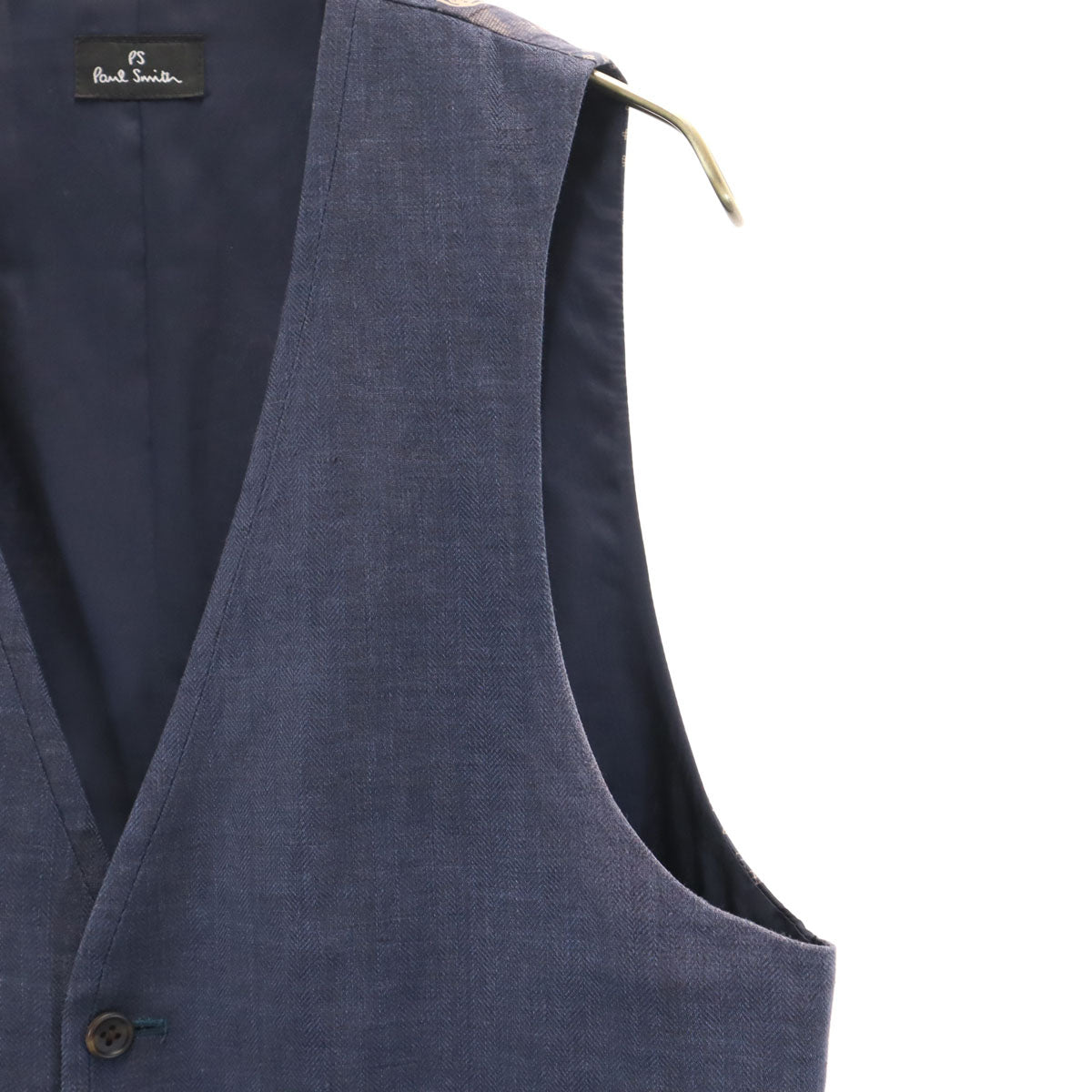 PS Paul Smith ピーエスポールスミス ジレベスト L ネイビー メンズ