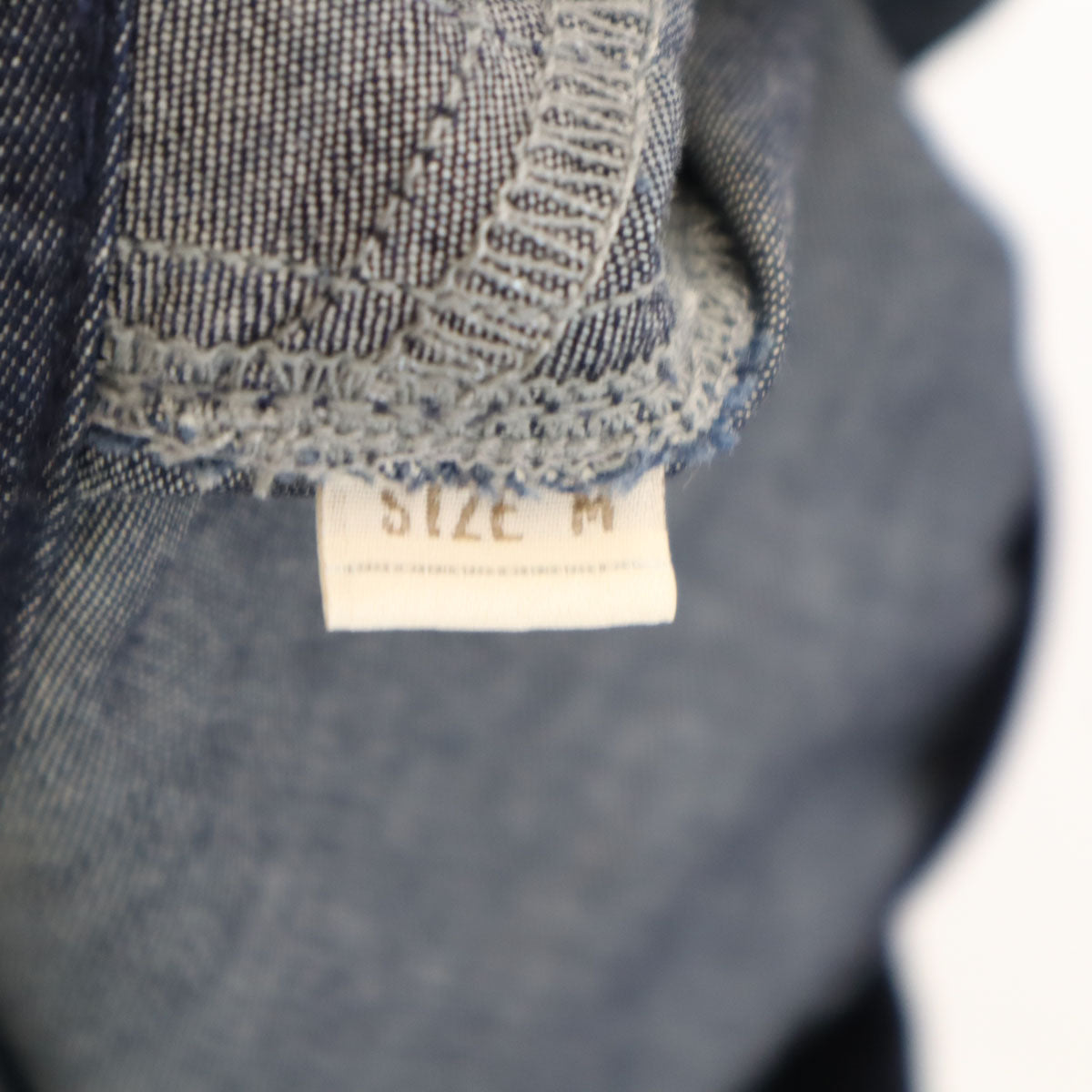 DIESEL ディーゼル 長袖 シャンブレーシャツ M ネイビー メンズ