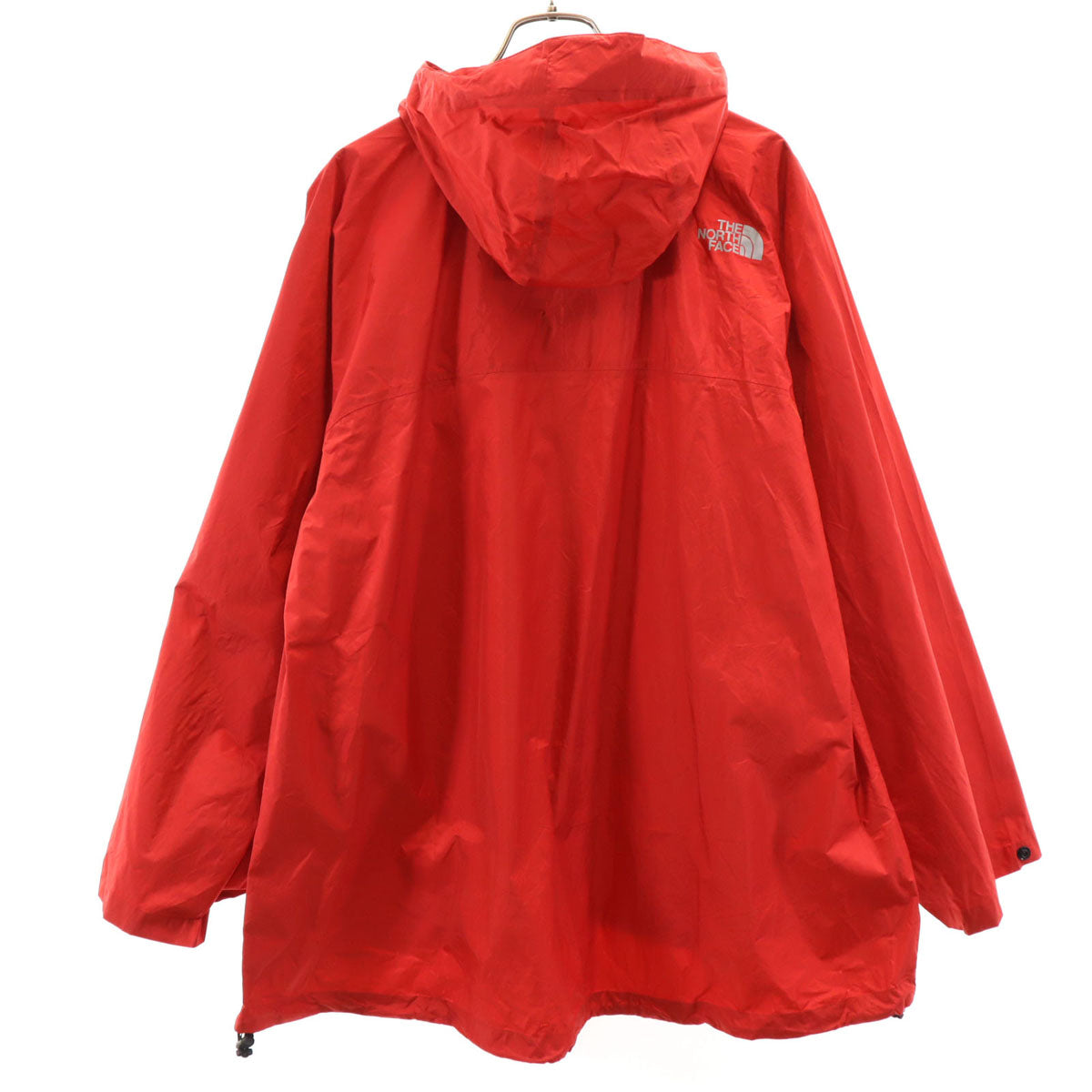 THE NORTH FACE ノースフェイス レインコート L レッド NPW10035 アウトドア 収納袋付き レディース