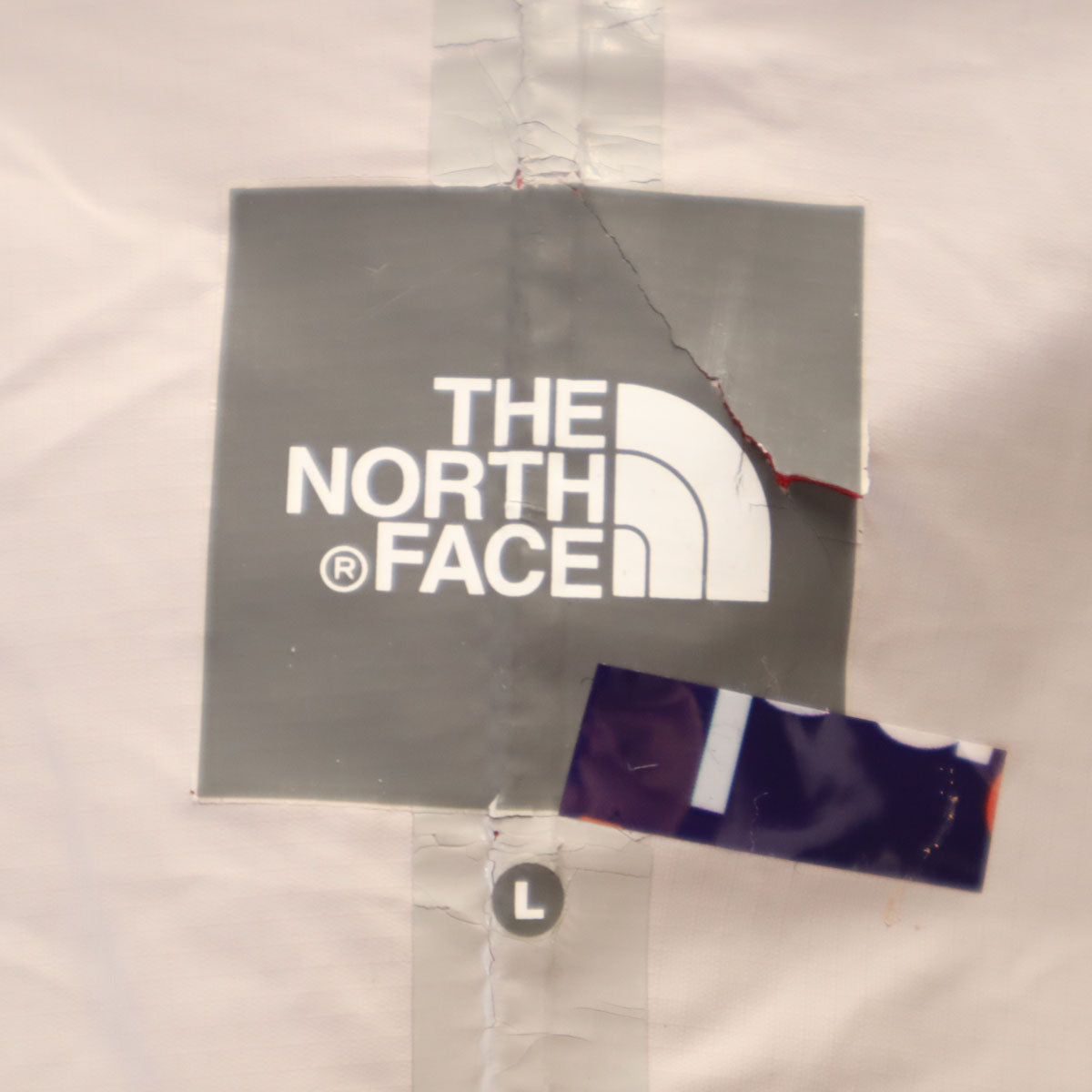 THE NORTH FACE ノースフェイス レインコート L レッド NPW10035 アウトドア 収納袋付き レディース