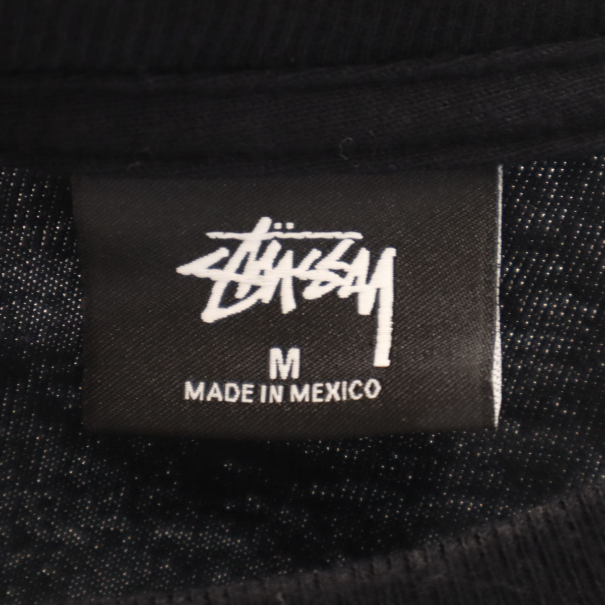 STUSSY ステューシー 長袖 Tシャツ M ブラック ロンT メンズ