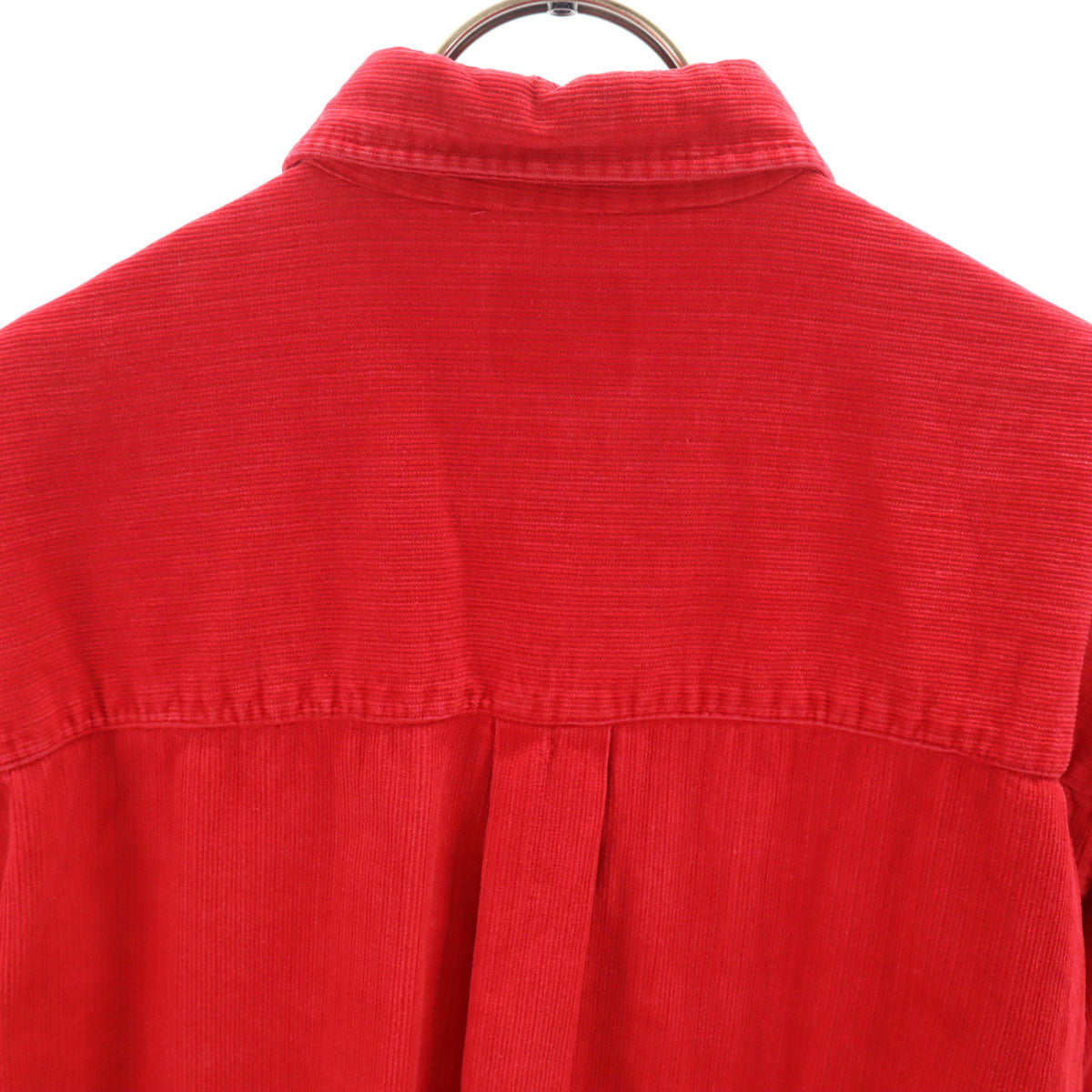 FIELD GEAR フィールドギア オールド 長袖 コーデュロイ ボタンダウンシャツ M レッド メンズ