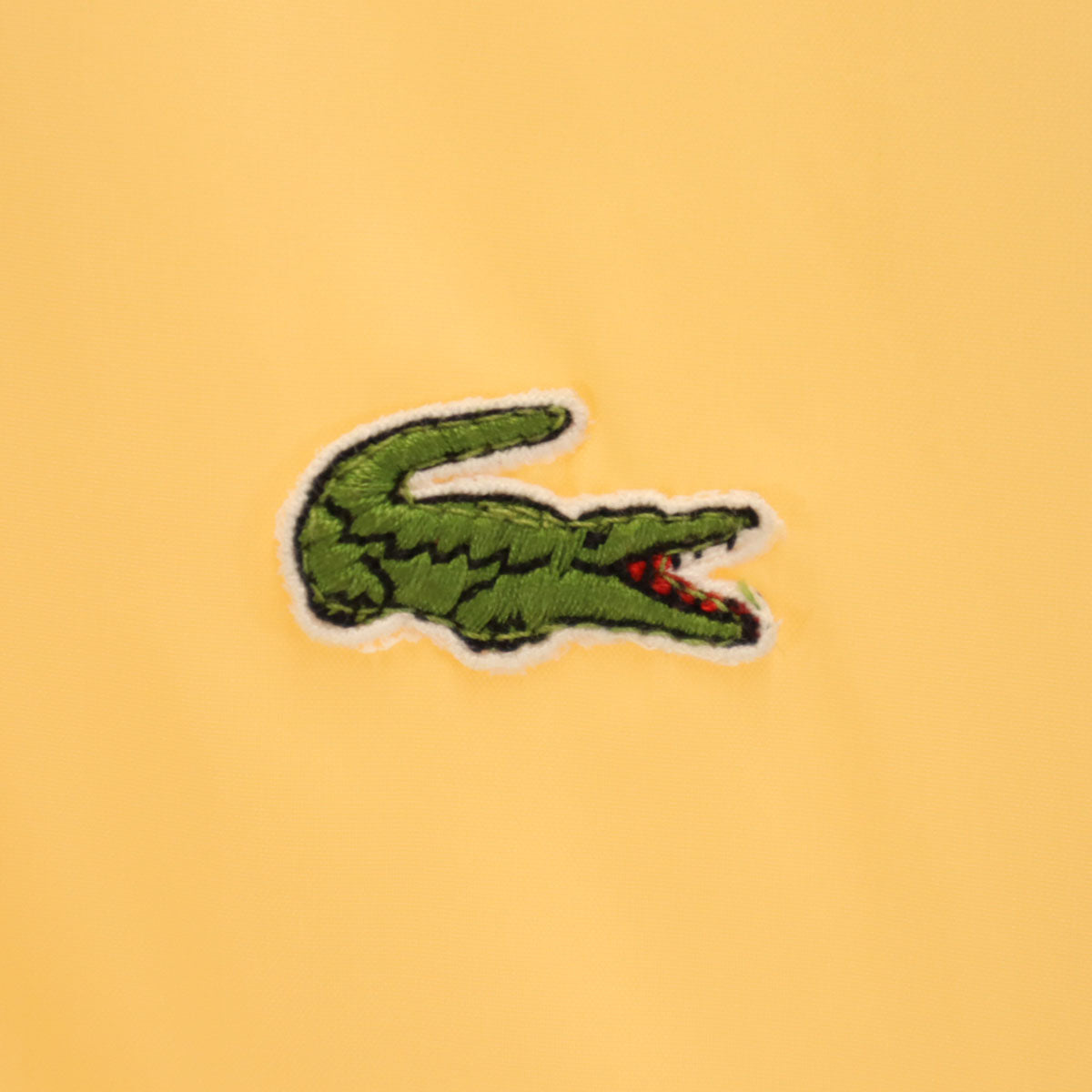 IZOD LACOSTE アイゾッドラコステ 70s 80s ヴィンテージ 糸巻タグ ナイロンジャケット S イエロー メンズ