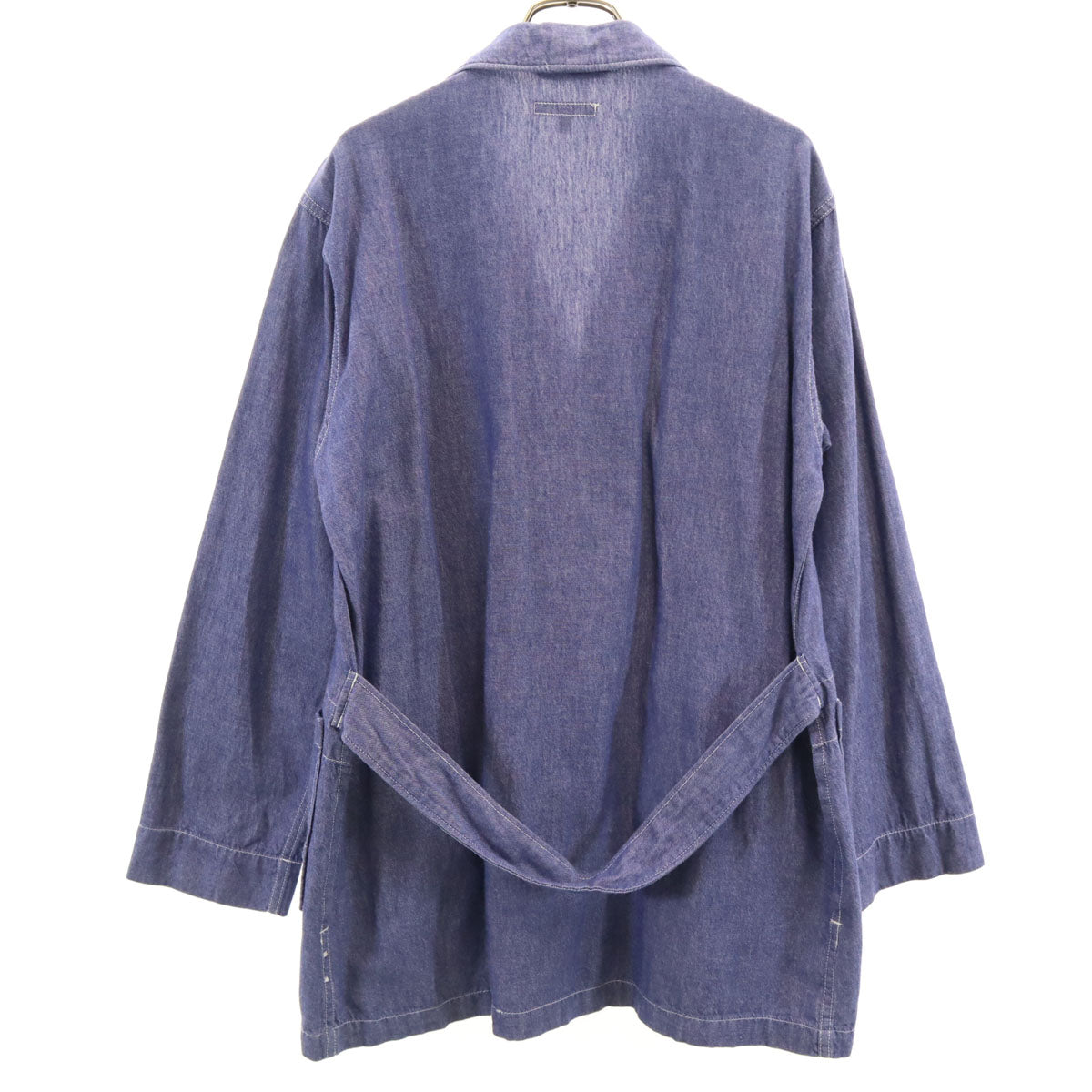 Engineered Garments エンジニアードガーメンツ USA製 シャンブレー カバーオール S 紫紺 メンズ
