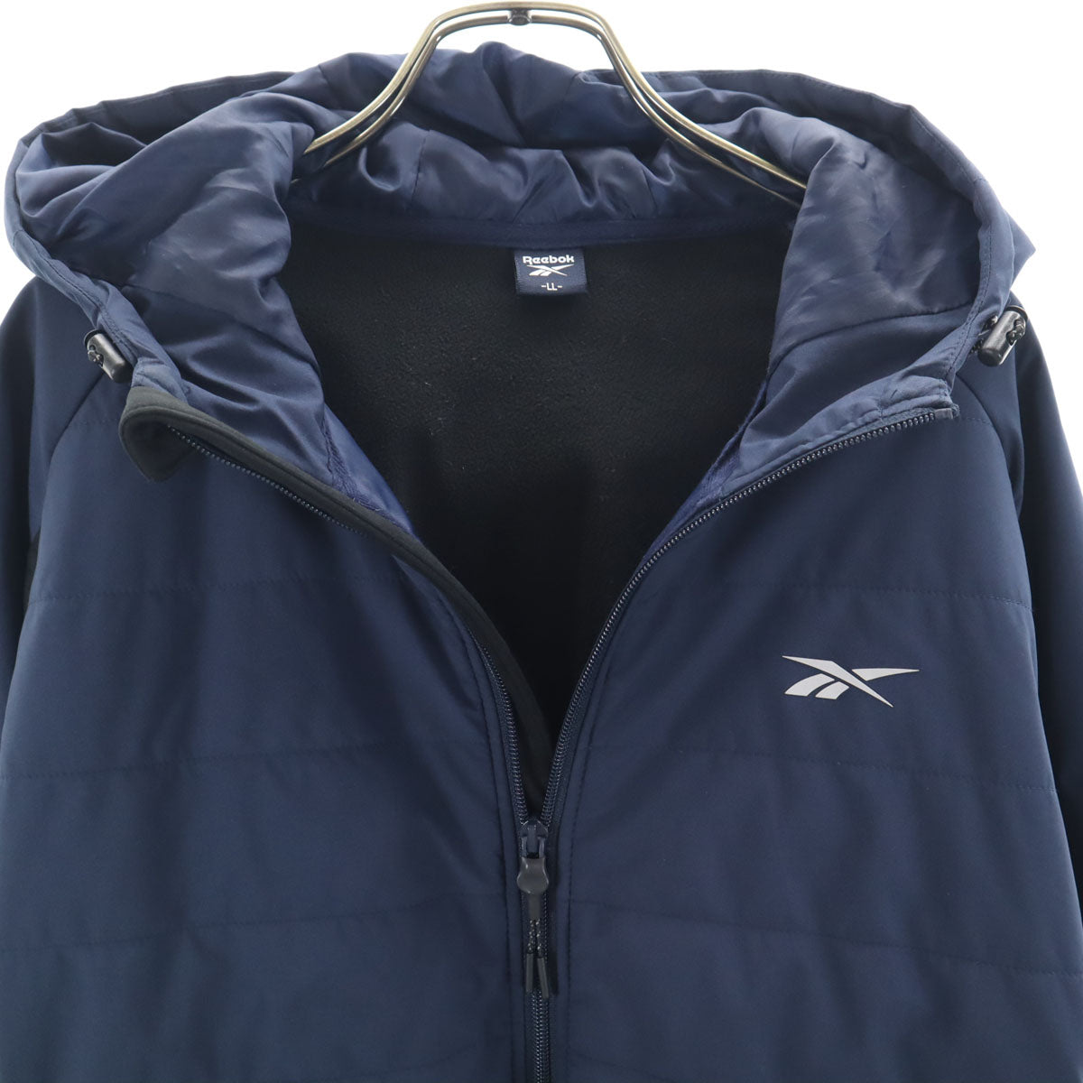 Reebok リーボック 中綿ジャケット LL ネイビー メンズ