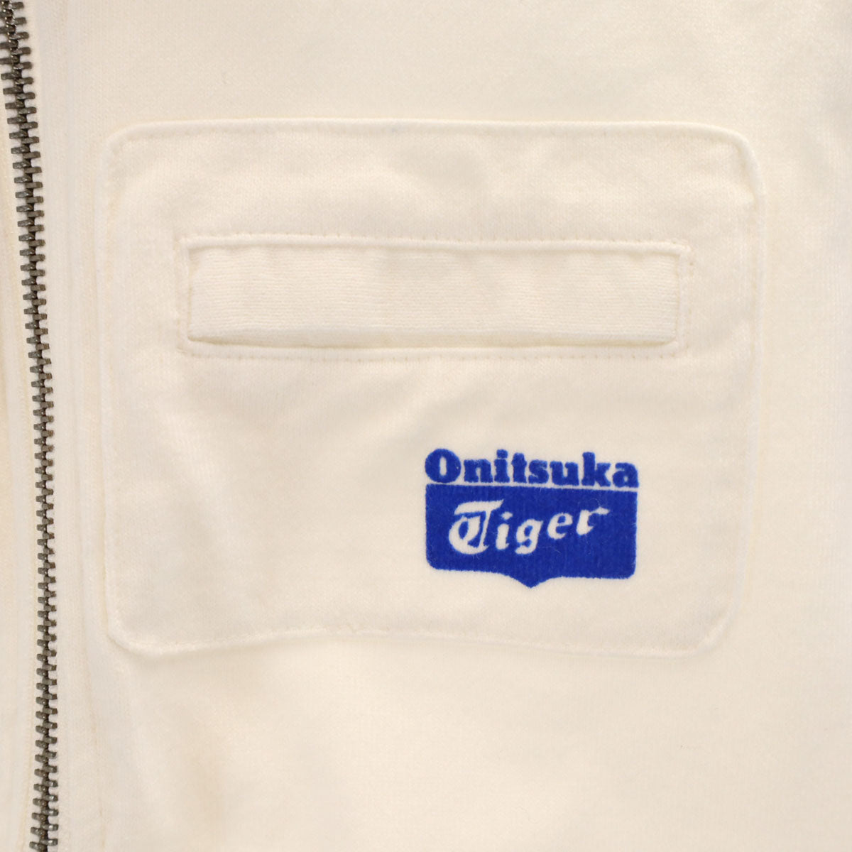 ONITSUKA TIGER オニツカタイガー ジップジャケット M ホワイト系 レディース