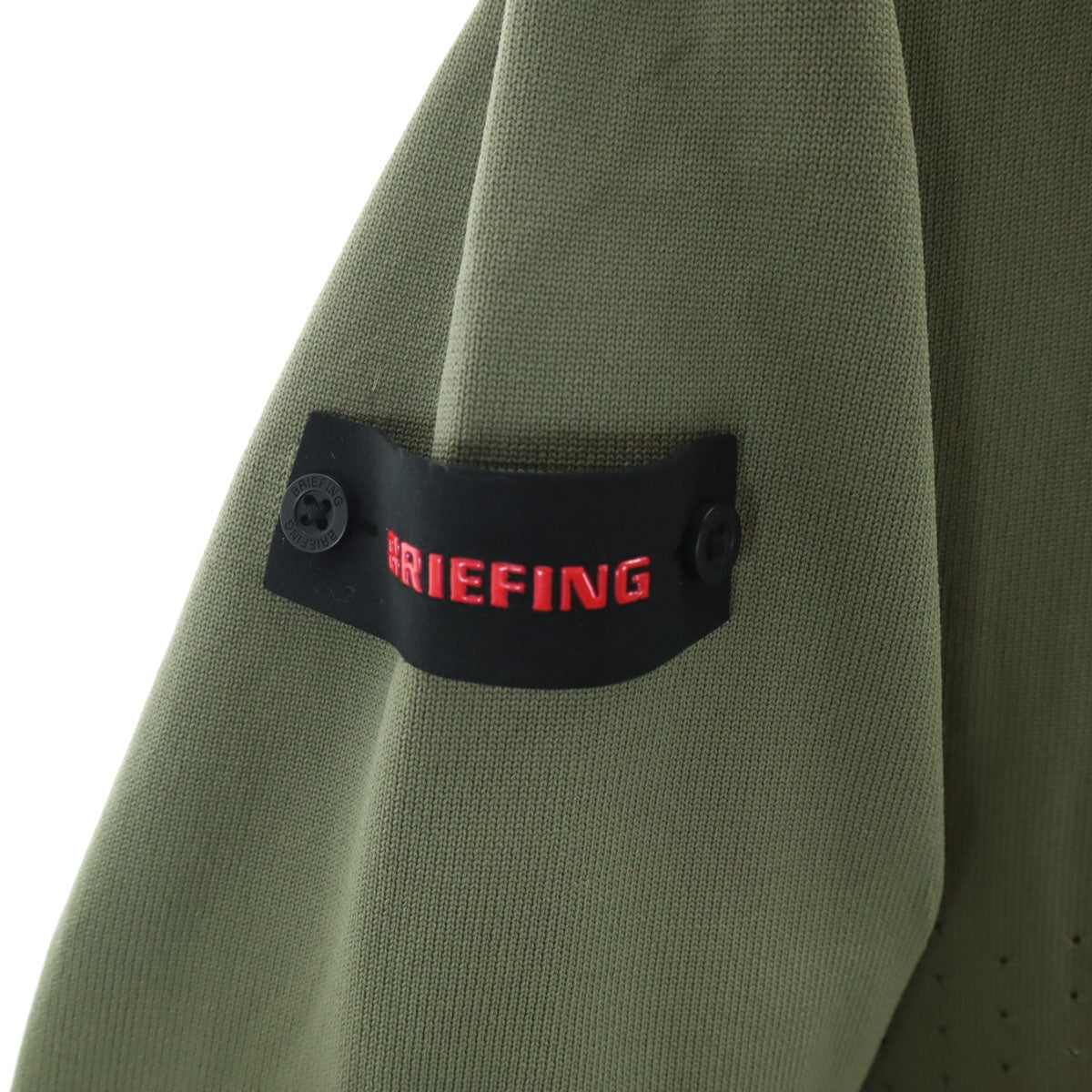 BRIEFING ブリーフィング ゴルフ ジップジャケット S オリーブ メンズ