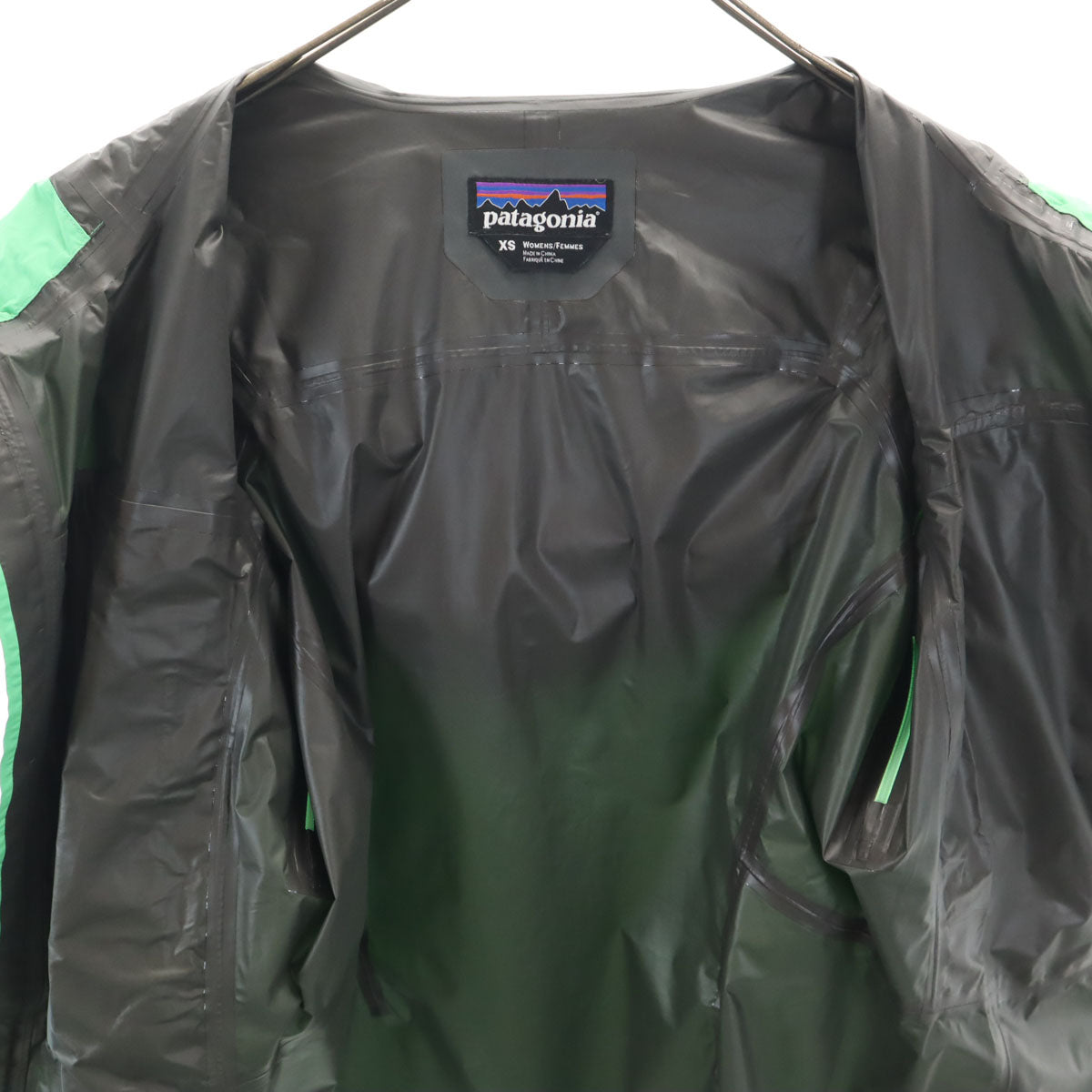 patagonia パタゴニア ナイロンジャケット XS 黄緑 83826SP13 アウトドア レディース