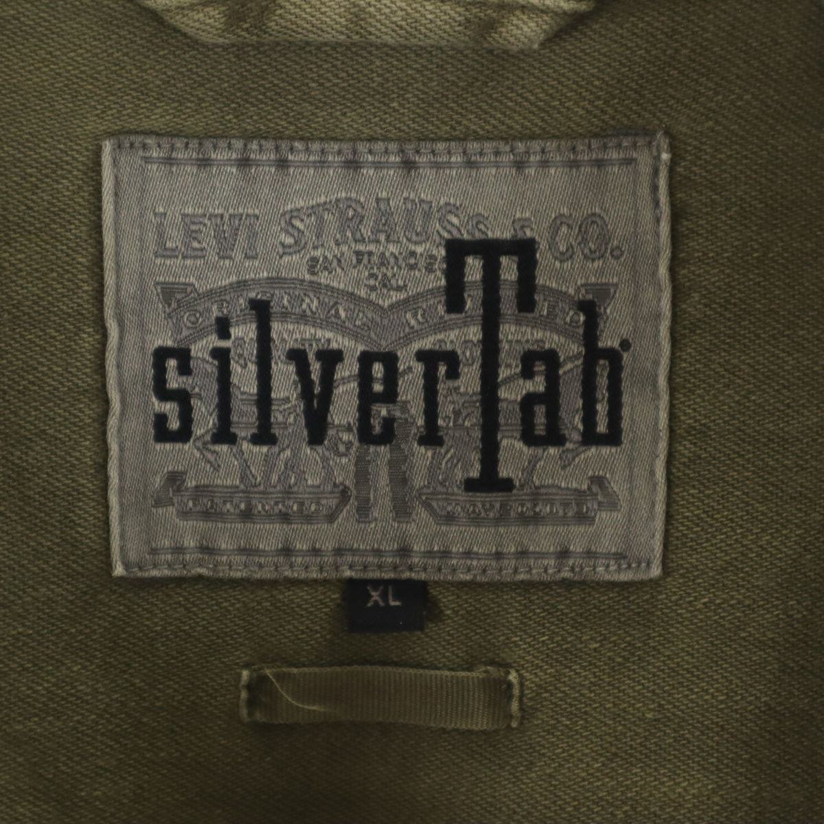 Levi's リーバイス SILVER TAB 長袖 シャツ XL カーキ メンズ