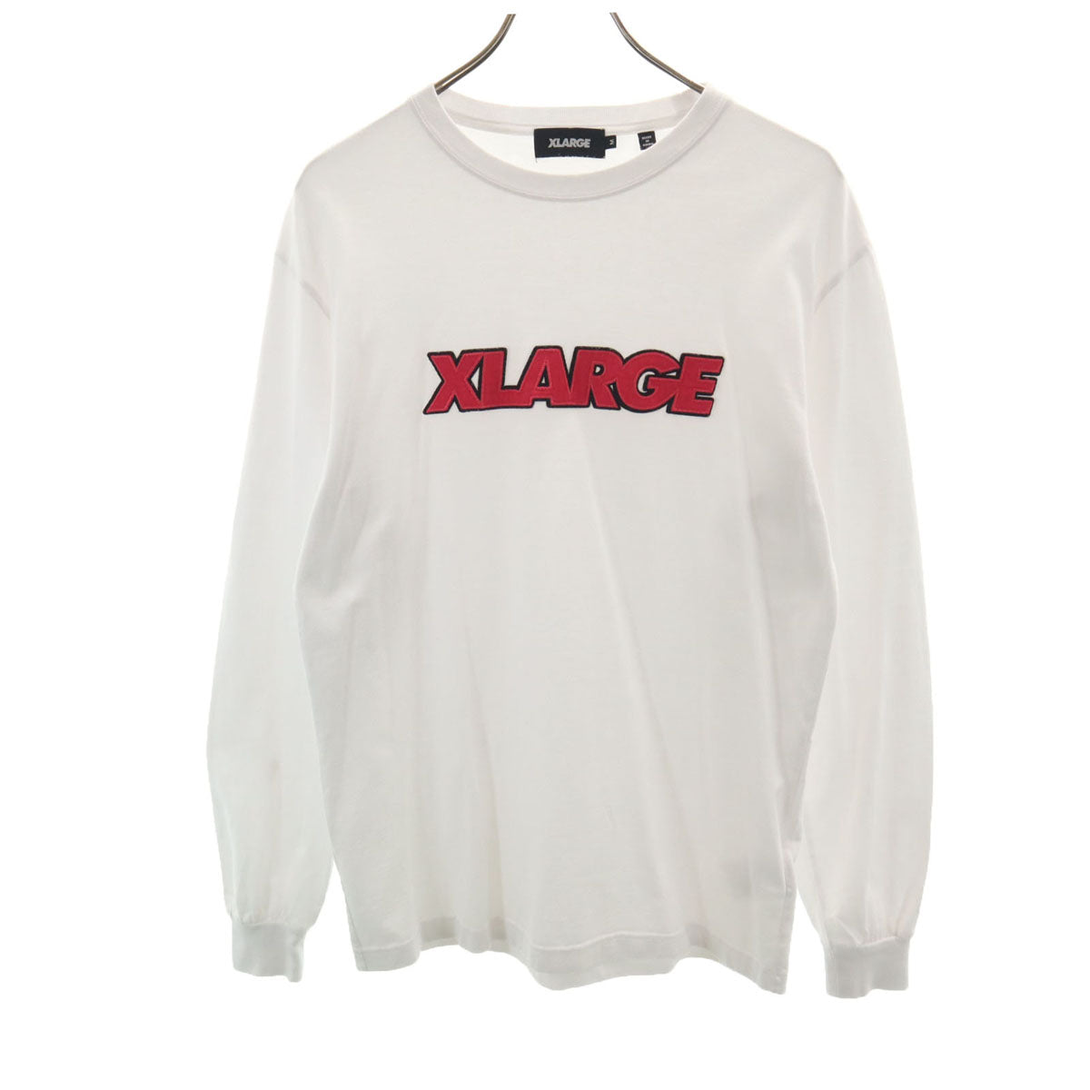 XLARGE エクストララージ 長袖 Tシャツ M ホワイト ロンT メンズ