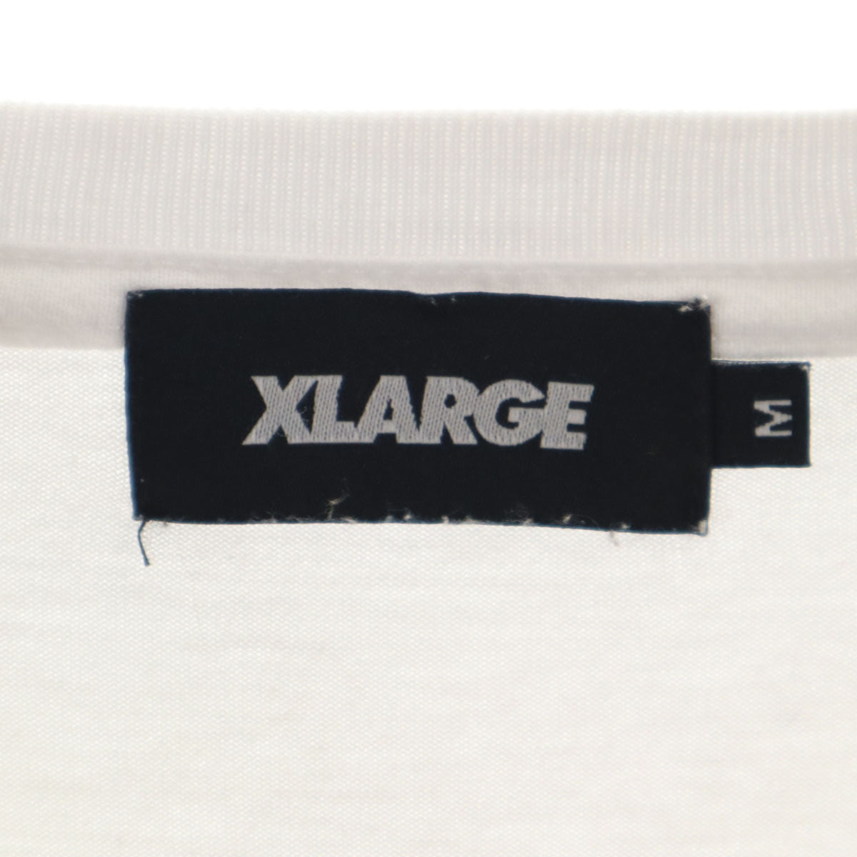 XLARGE エクストララージ 長袖 Tシャツ M ホワイト ロンT メンズ
