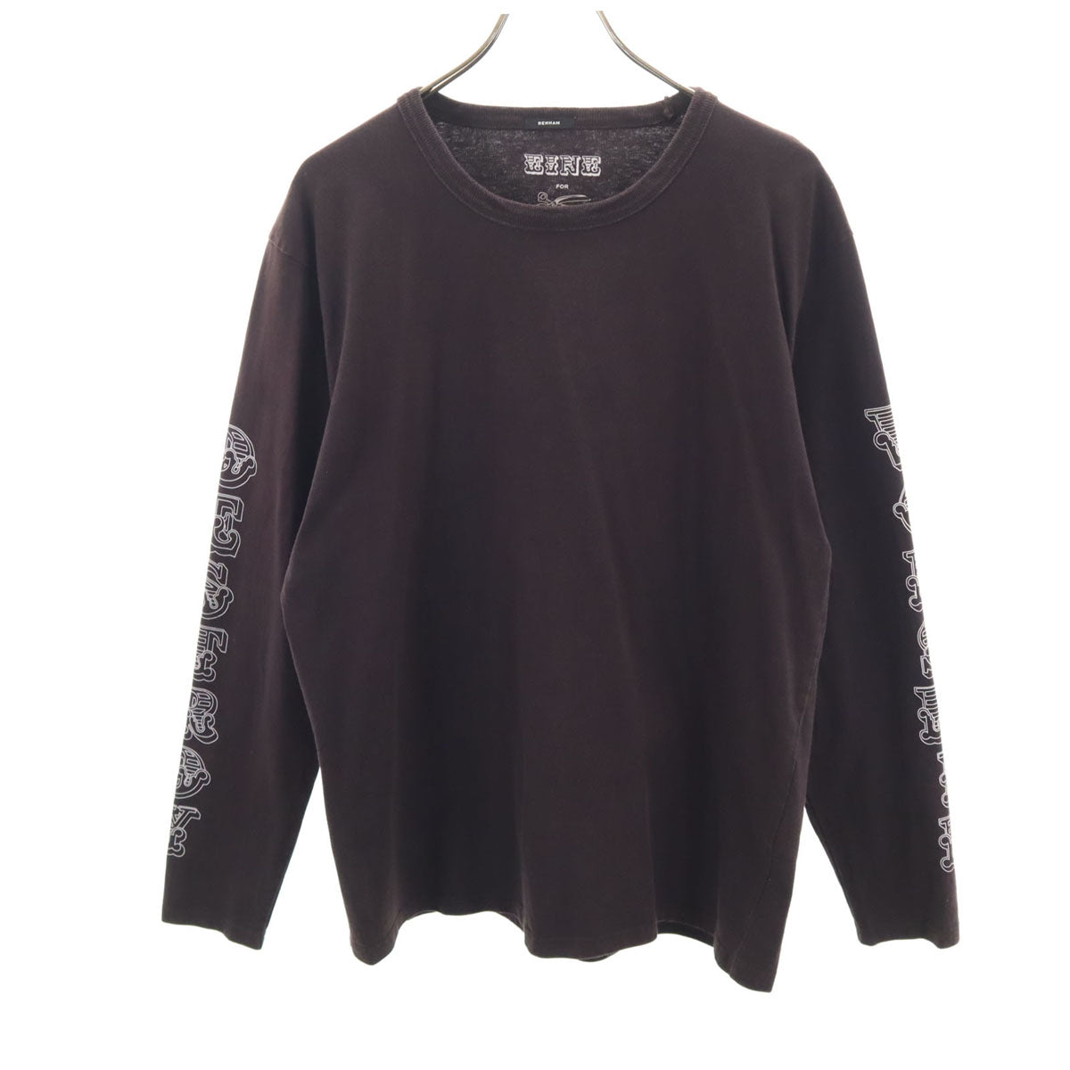 DENHAM デンハム 長袖 Tシャツ L ブラウン ロンT メンズ
