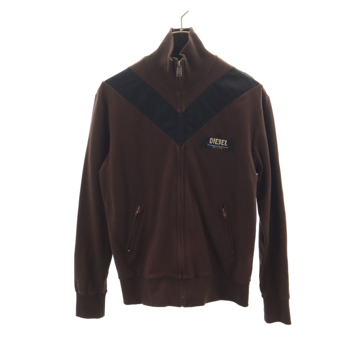 DIESEL ディーゼル ジップジャケット M ブラウン ブルゾン メンズ