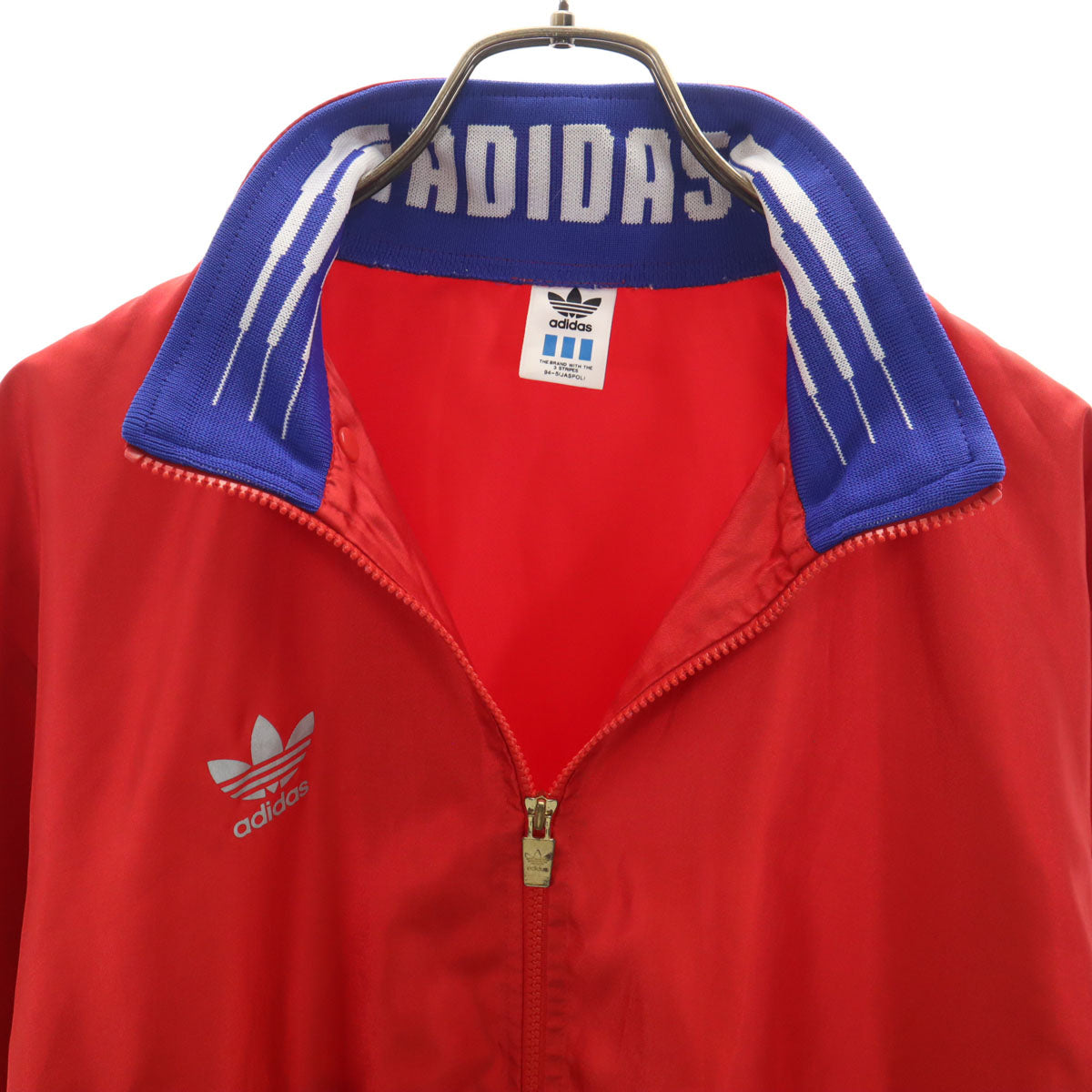 adidas アディダス 80s ヴィンテージ ウインドブレーカー L レッド デサント ジャケット メンズ