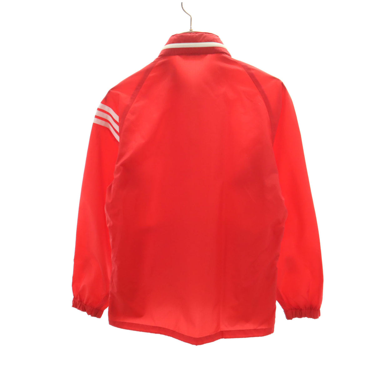 adidas アディダス 70s ヴィンテージ ナイロンジャケット S レッド デサント メンズ