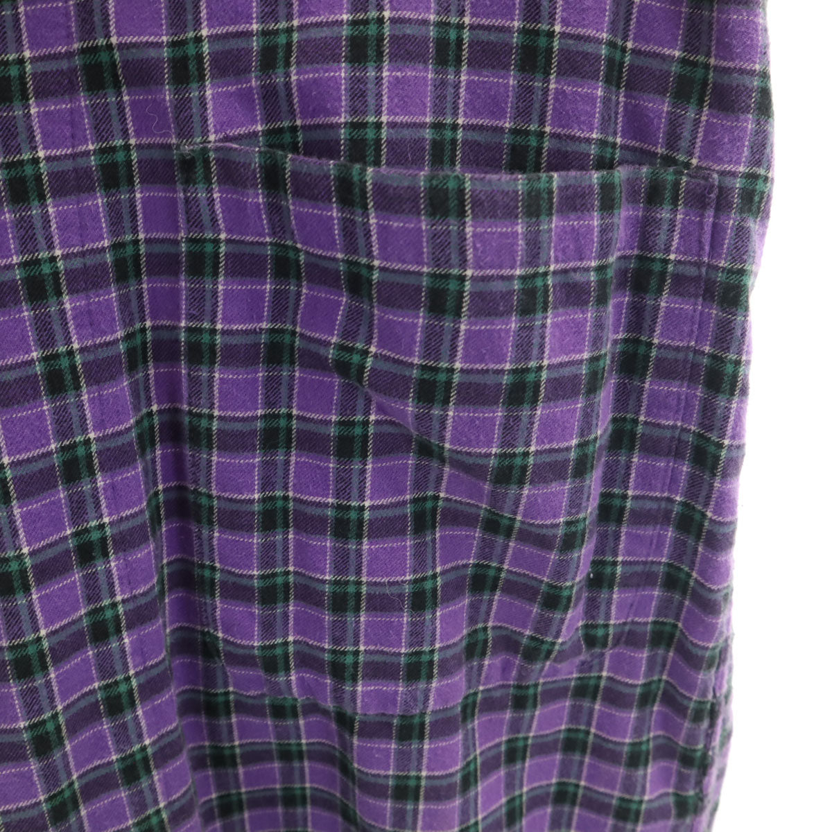 Polo by Ralph Lauren ポロバイラルフローレン チェック柄 フランネル ガウンコート パープル メンズ