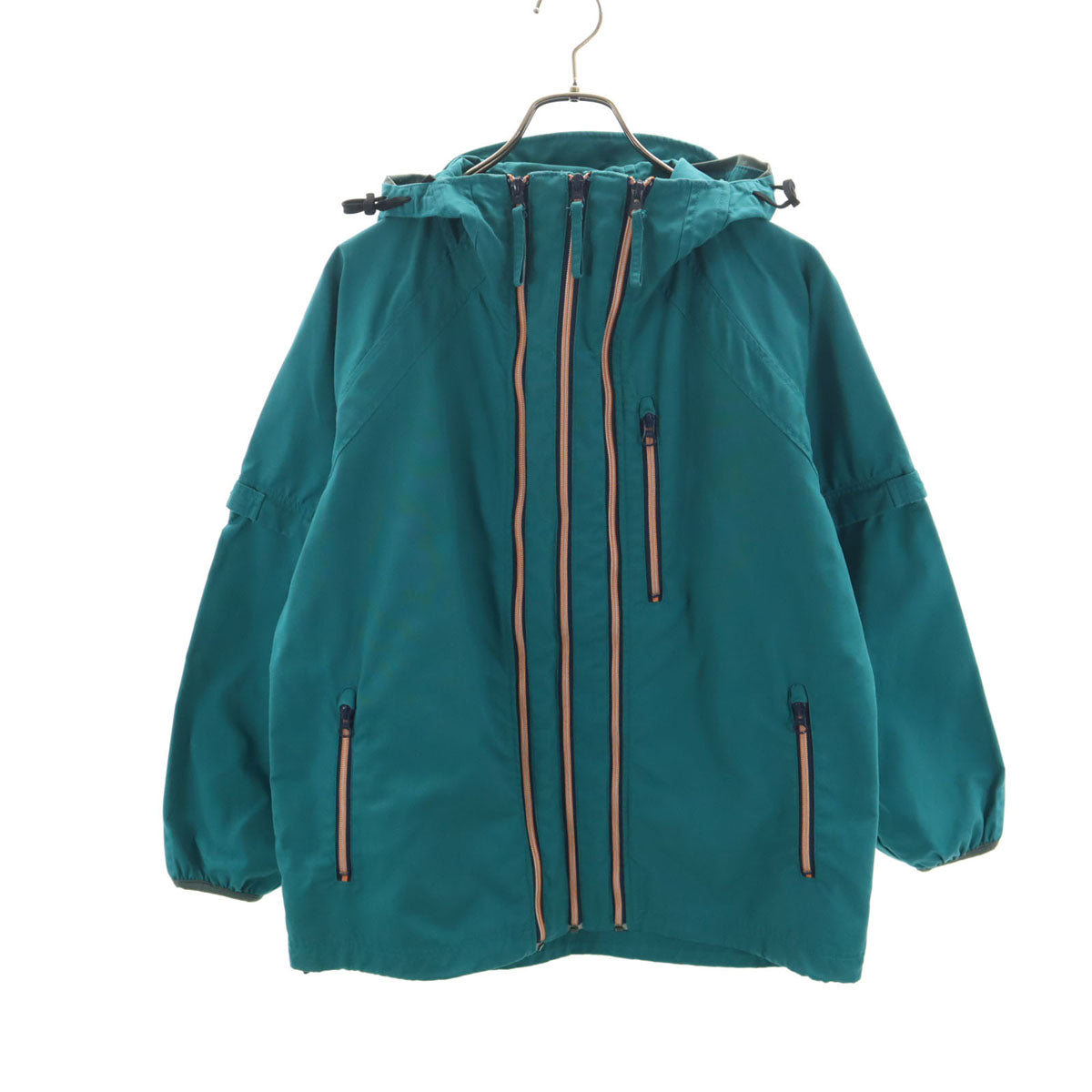 FJALLRAVEN フェールラーベン 2WAY フードジャケット L ターコイズ メンズ