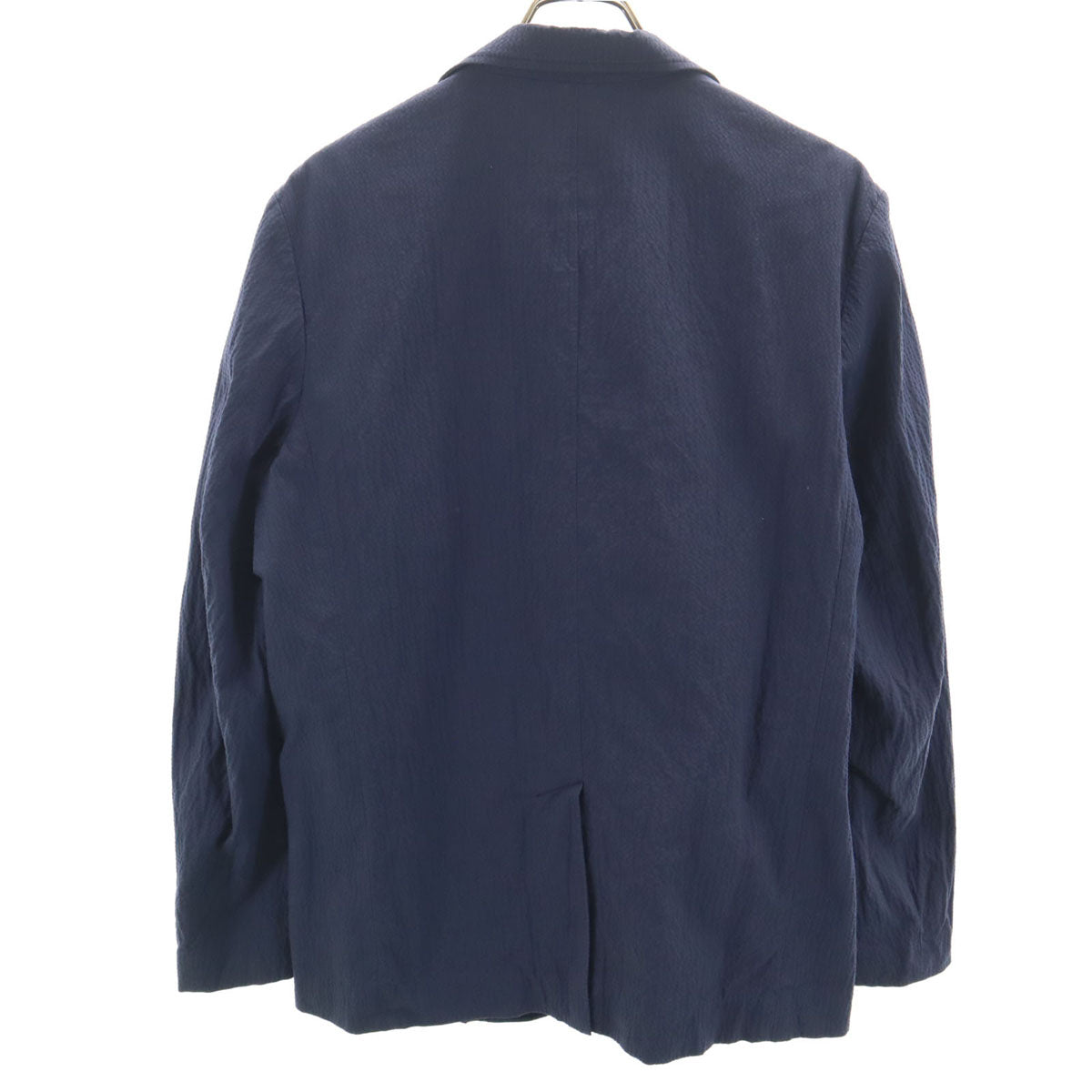 A.P.C. アーペーセー テーラードジャケット M ネイビー シアサッカー メンズ