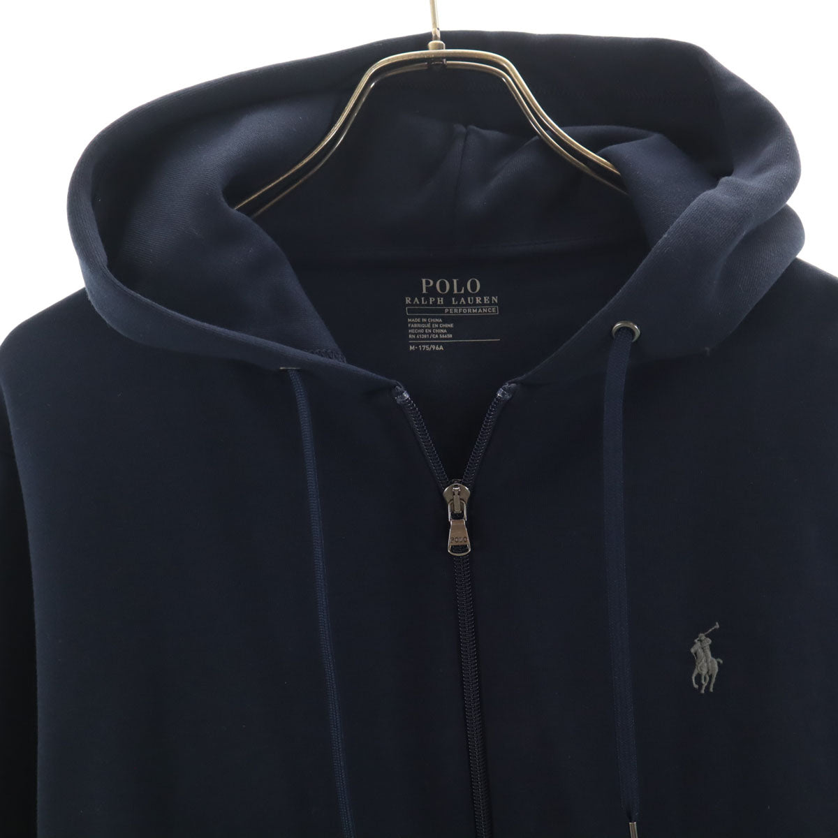 POLO RALPH LAUREN ポロラルフローレン 長袖 スウェット ジップパーカー M ネイビー メンズ