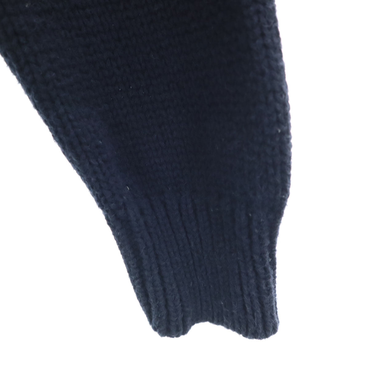 GAP ギャップ 長袖 ダッフル ニット パーカー M ネイビー プルオーバー メンズ