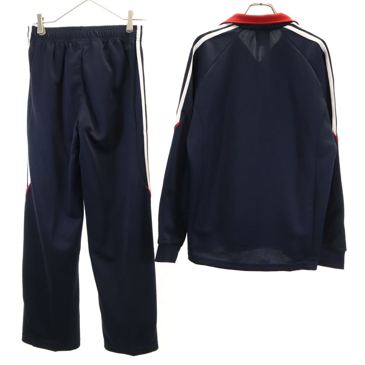 未使用 adidas アディダス トラックジャケット 上下 セットアップ S ネイビー ジャージ メンズ