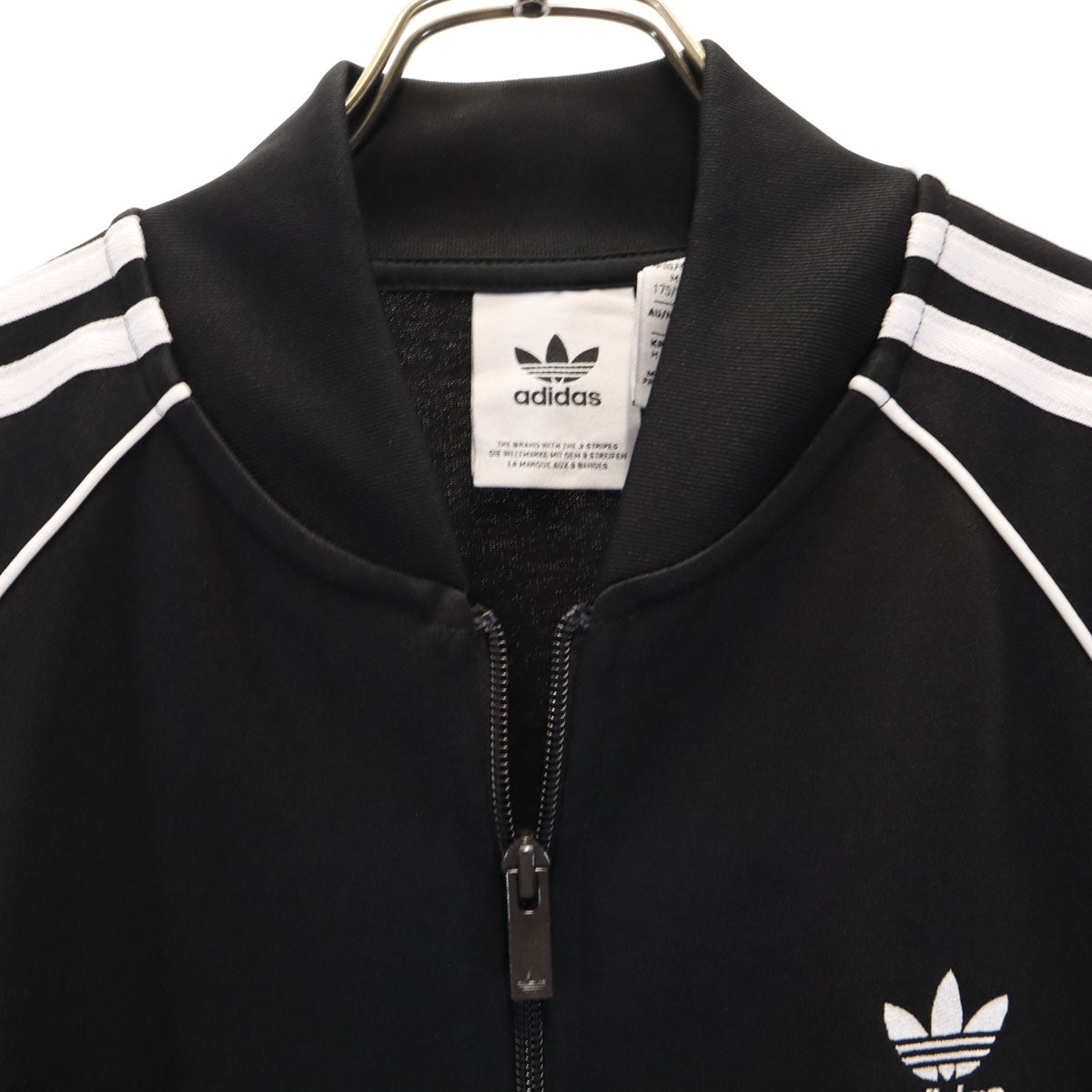 adidas Originals アディダスオリジナルス トレフォイルロゴ トラックジャケット 上下 セットアップ L ブラック ジャージ メンズ