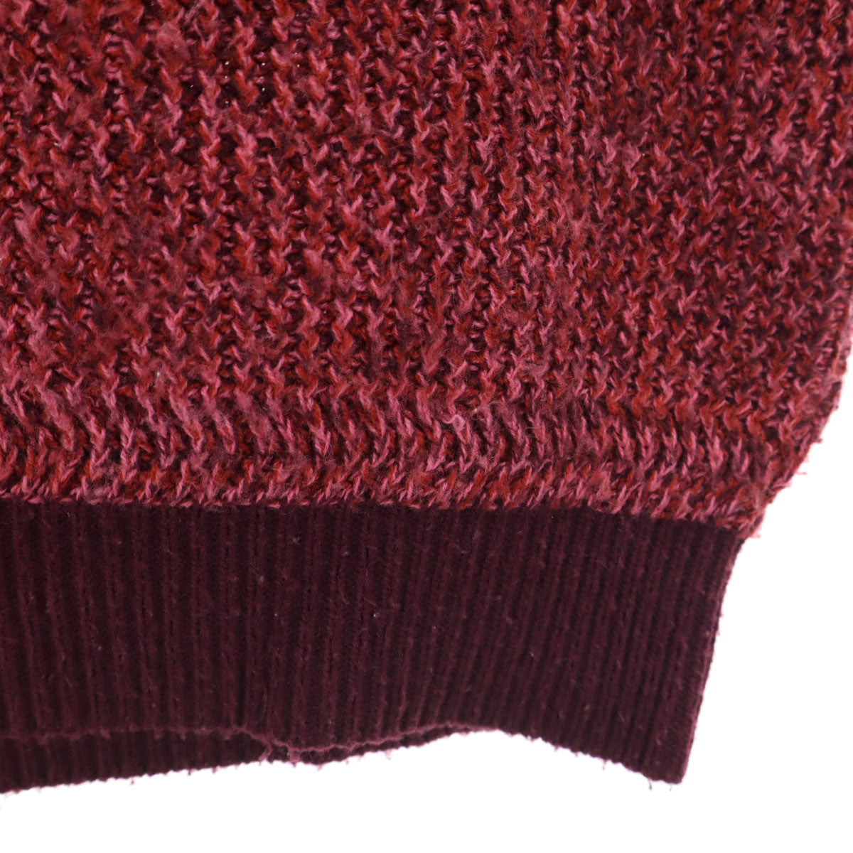 STUDIOUS ステュディオス 長袖 アクリル セーター 1 パープル系 ニット メンズ