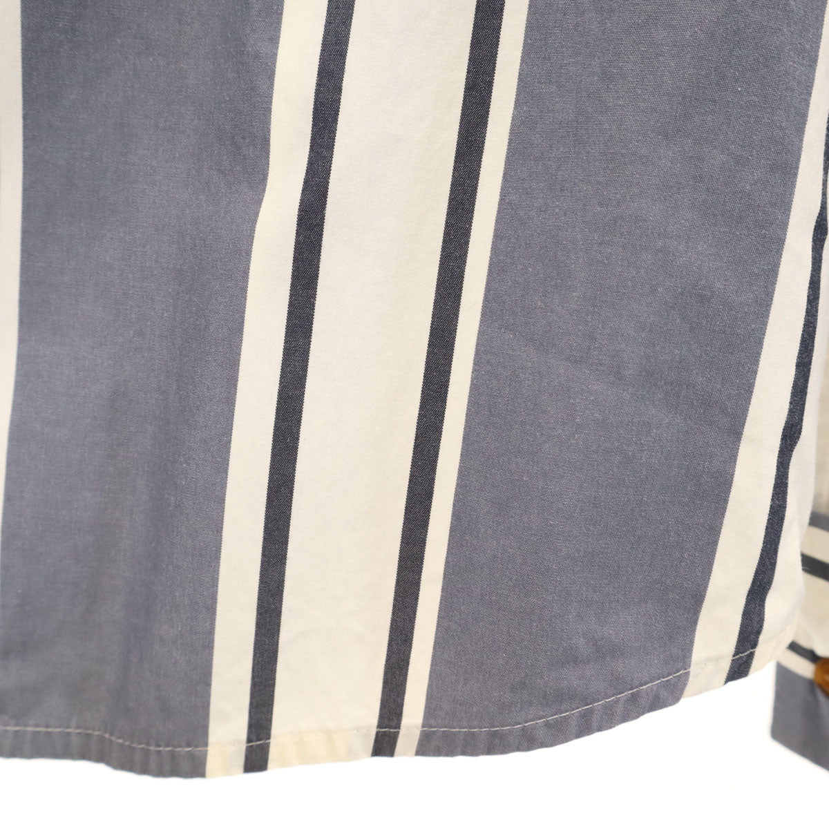 Vivienne Westwood Red Label ヴィヴィアンウエストウッド レッドレーベル ストライプ柄 長袖 シャツ 2 グレー レディース