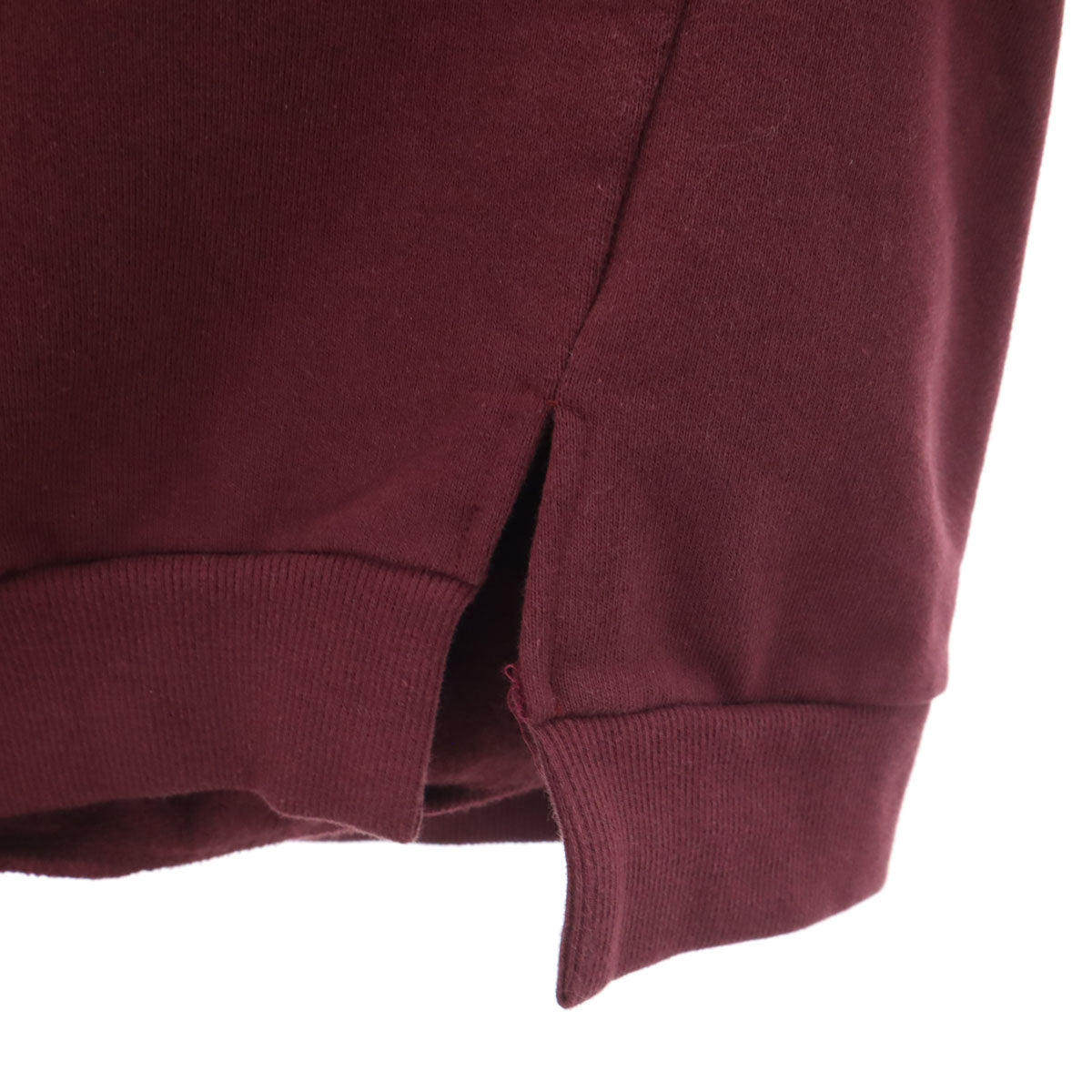 SNIDEL スナイデル 長袖 スウェットドッキング ワンピース 0 パープル系 レディース