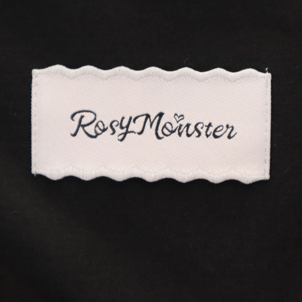 Rosy Monster ロージーモンスター 日本製 ノースリーブ ロングワンピース S ブラック レディース