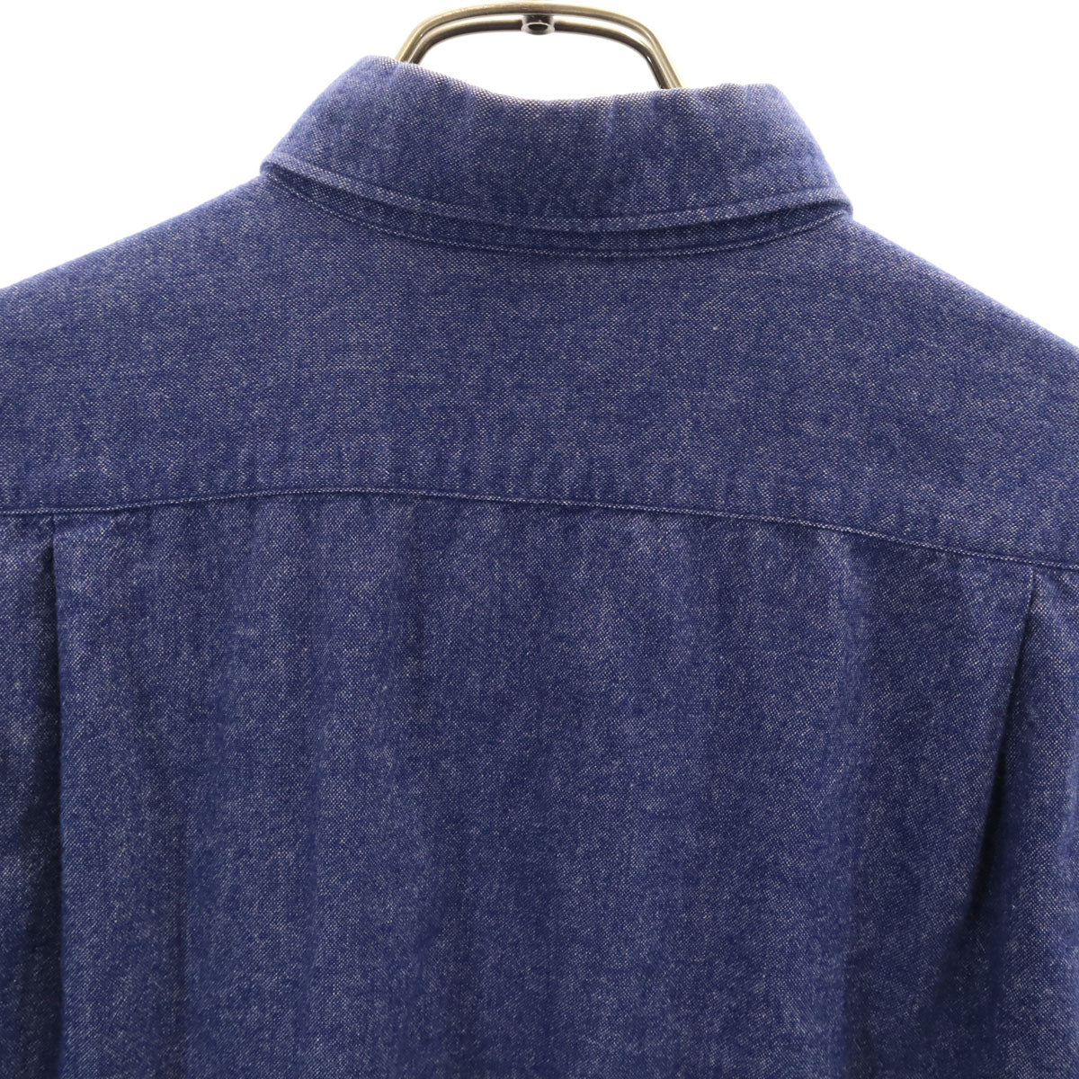 FRED PERRY フレッドペリー 花柄 長袖 ボタンダウンシャツ S インディゴ メンズ