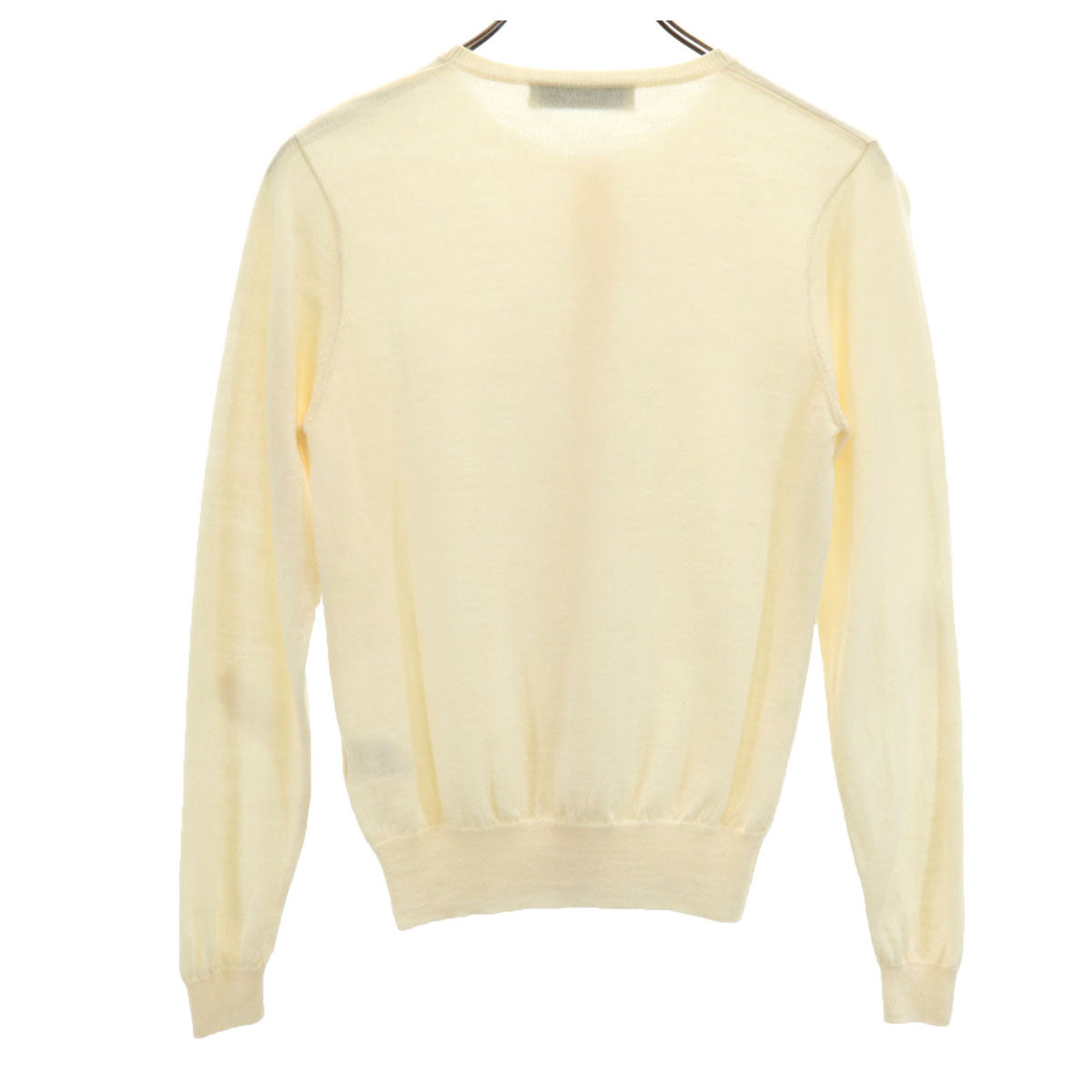 BEAUTY&YOUTH UNITED ARROWS ビューティーアンドユース ユナイテッドアローズ 長袖 ニットカーディガン イエローベージュ レディース