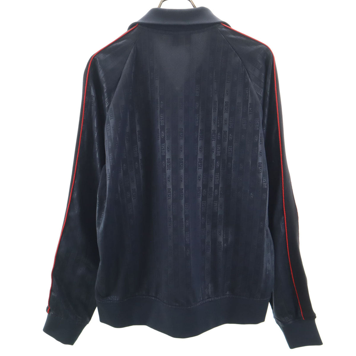 DIESEL ディーゼル 総ロゴ トラックジャケット XL ネイビー ジャージ メンズ