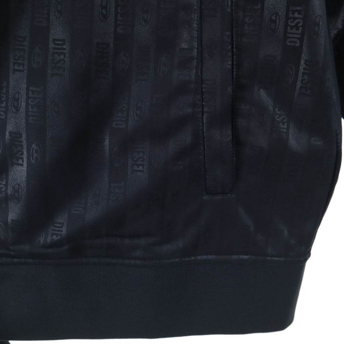 DIESEL ディーゼル 総ロゴ トラックジャケット XL ネイビー ジャージ メンズ