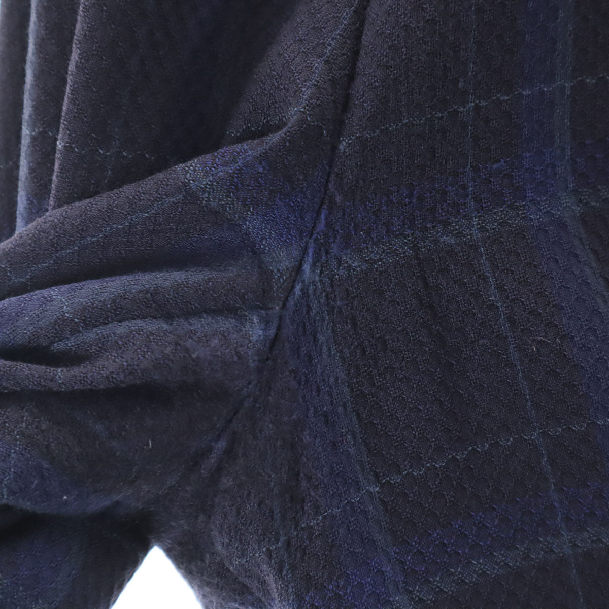 Paul Smith ポールスミス 日本製 チェック柄 テーラードジャケット M ネイビー アンコン メンズ