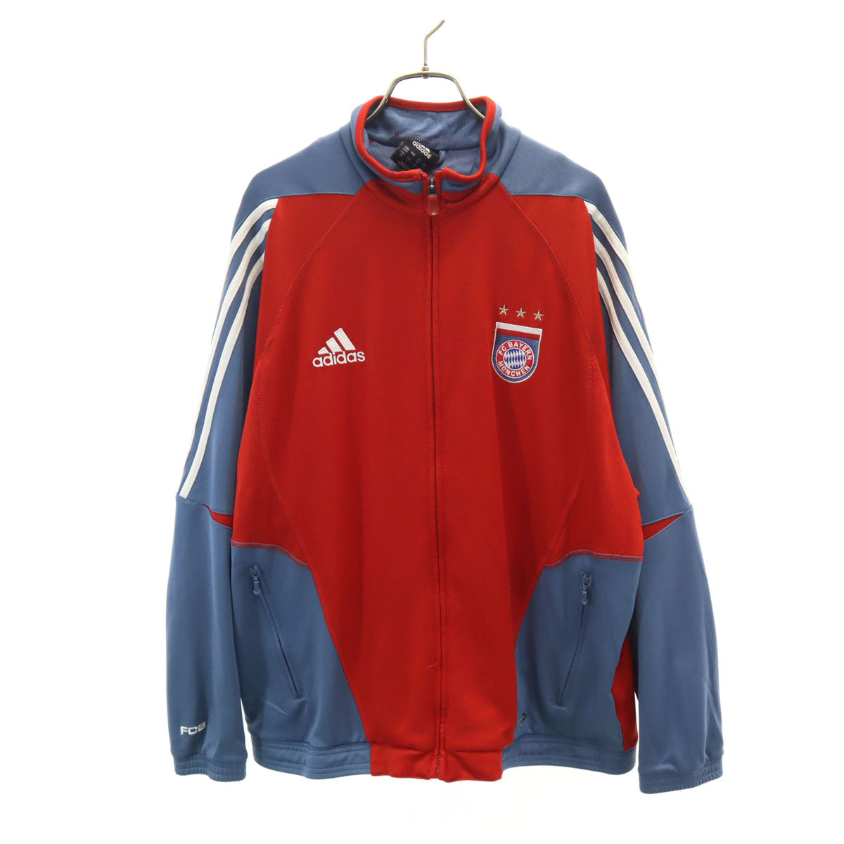 adidas アディダス バイエルンミュンヘン トラックジャケット L レッド ジャージ メンズ