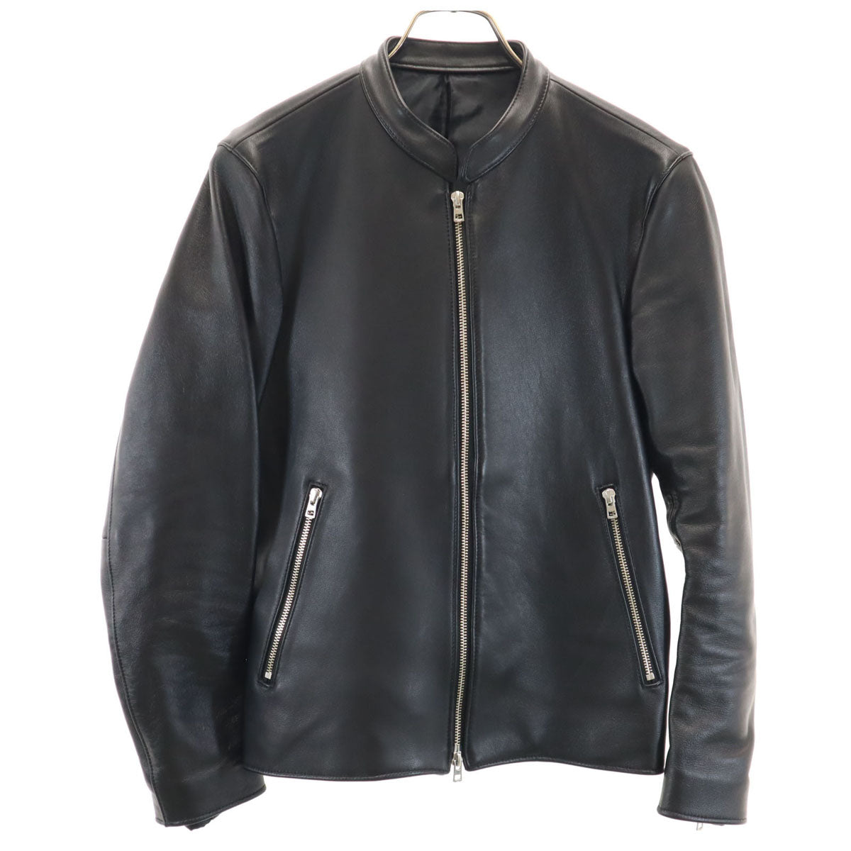LIDNM リドム 羊革 レザージャケット S ブラック メンズ