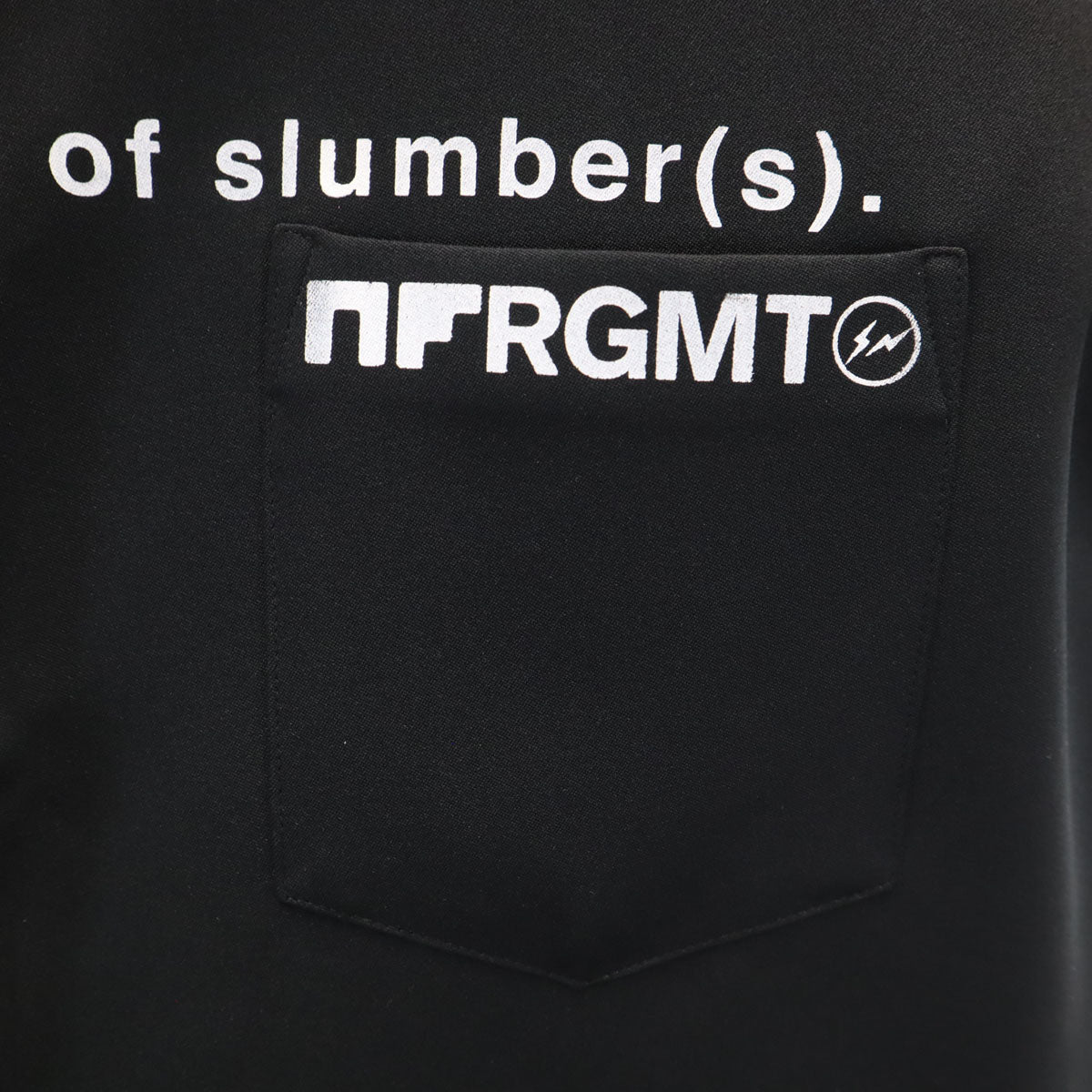 NFRGMT エヌエフアールジーエムティー 長袖 シャツ S ブラック メンズ