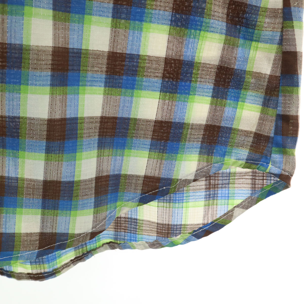 Levi's リーバイス 70s ヴィンテージ チェック柄 長袖 シャツ M マルチ メンズ